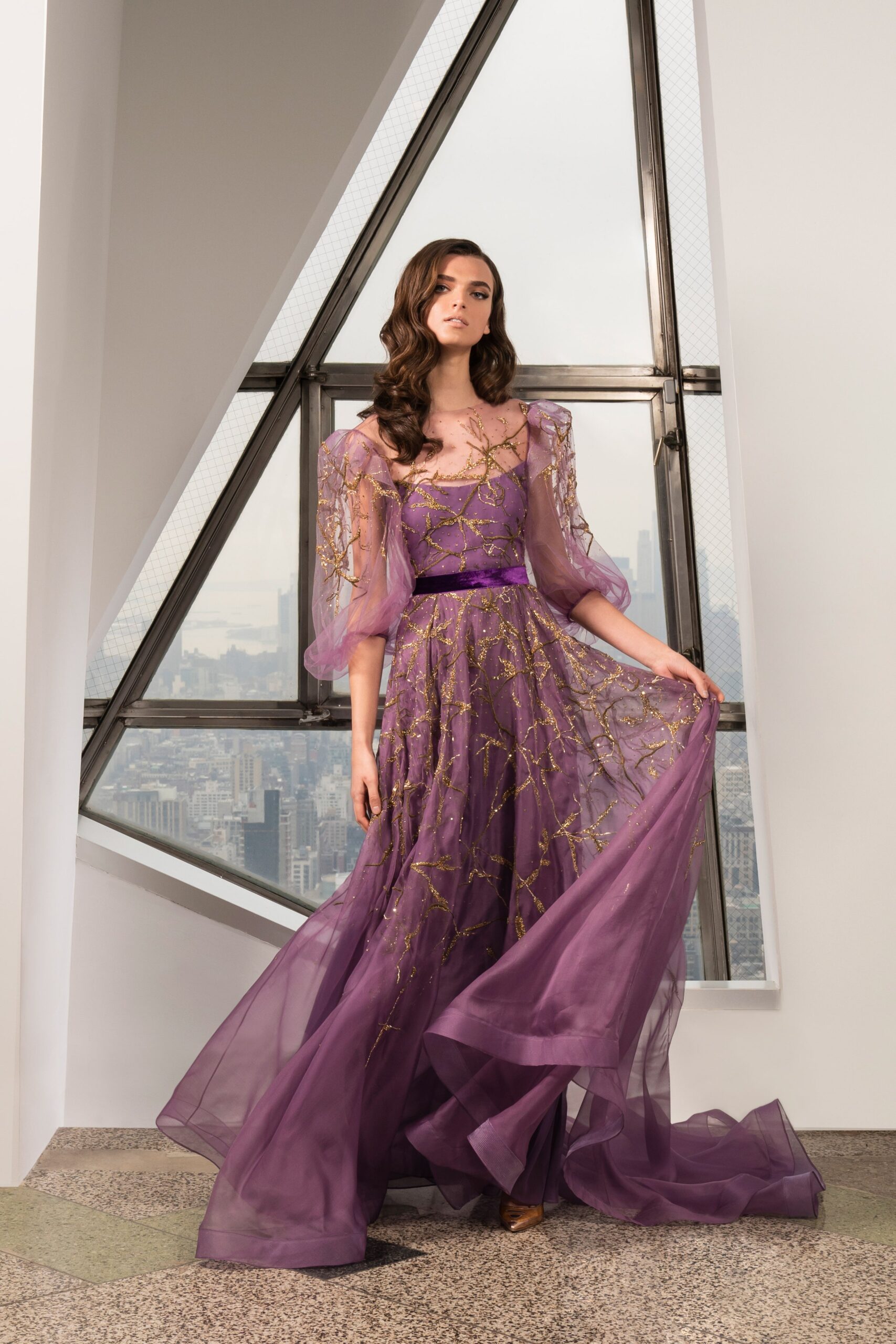 Reem Acra F/W 21 Look 6