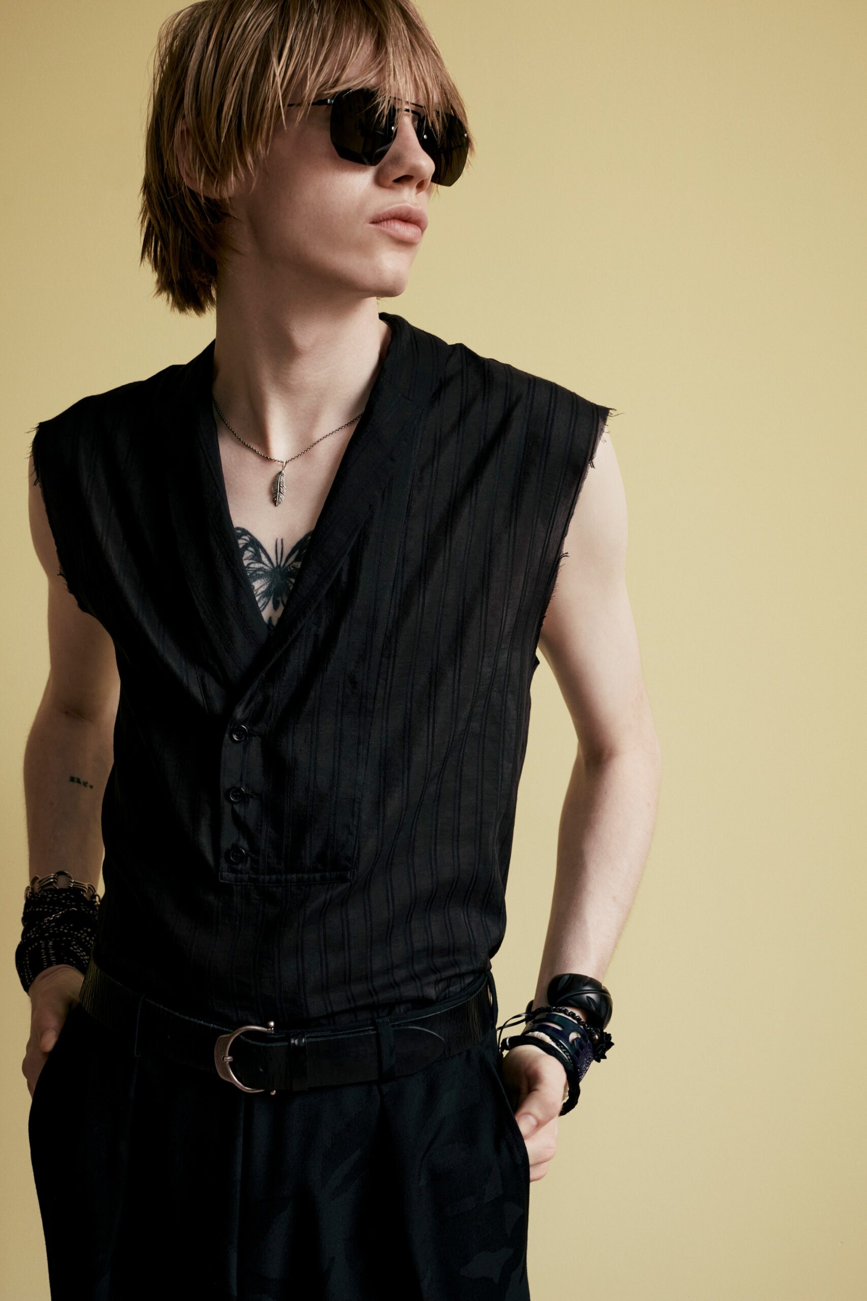 Saint Laurent S/S 21 Menswear Look 6