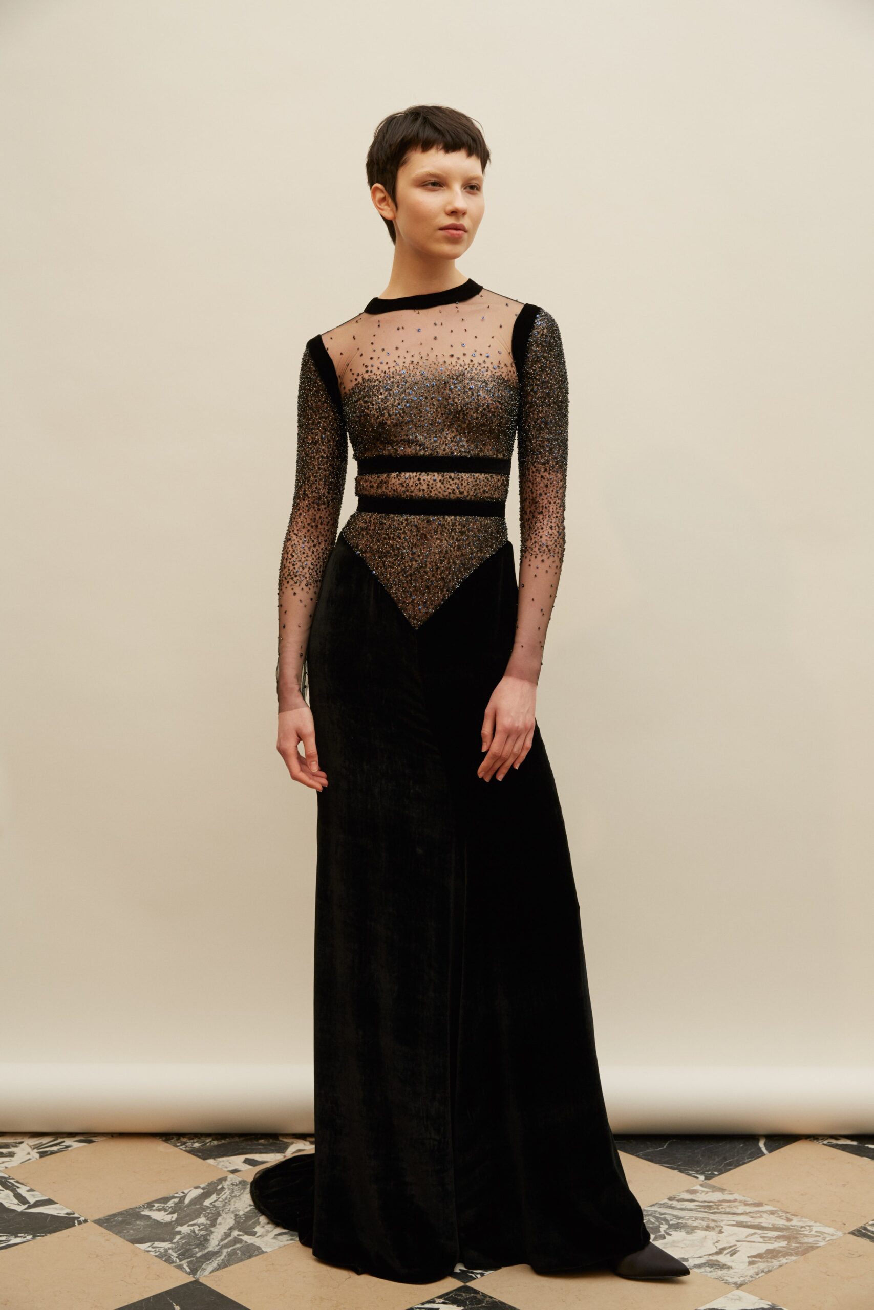 Reem Acra F/W 19 Look 7