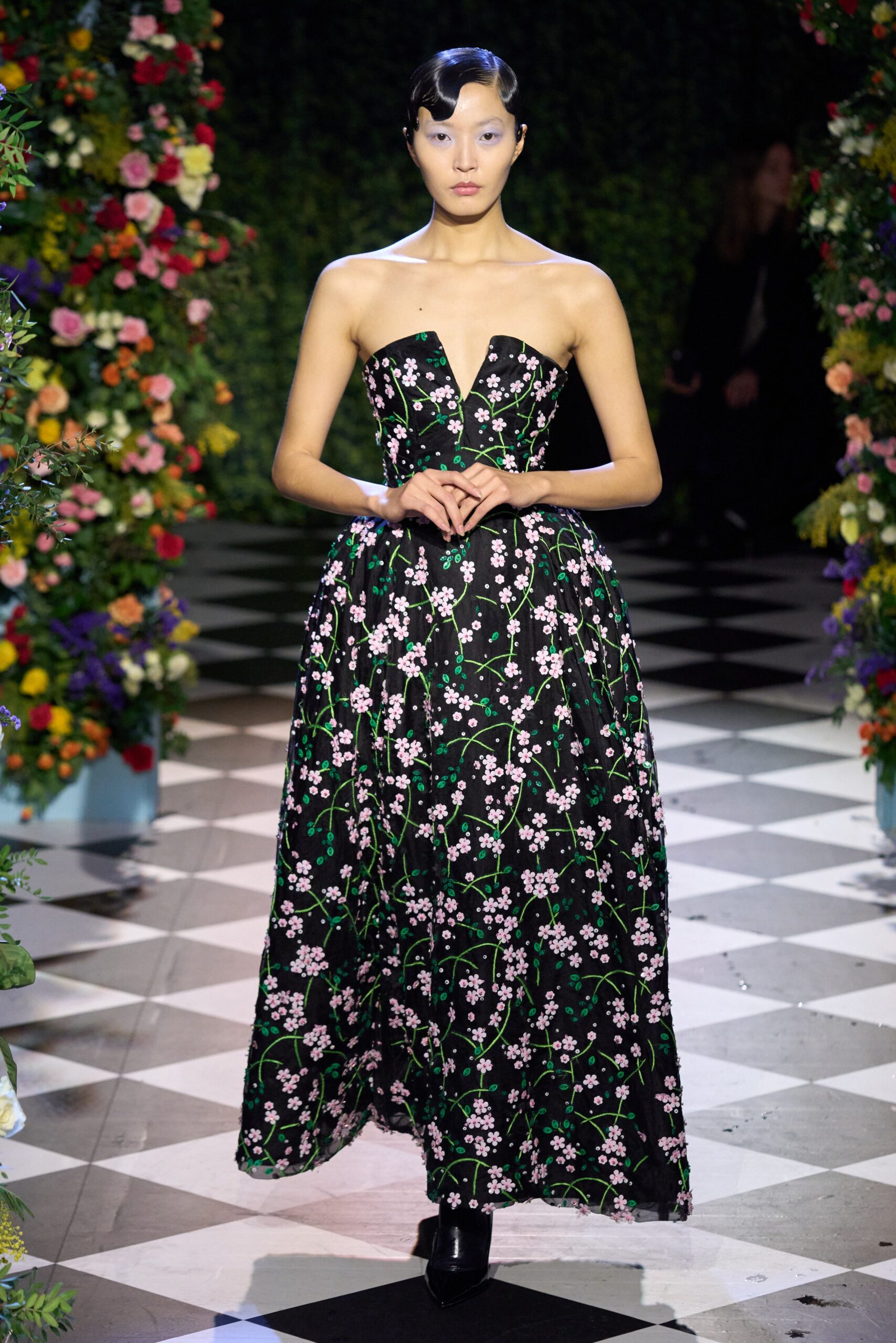 Richard Quinn F/W 23 Look 7