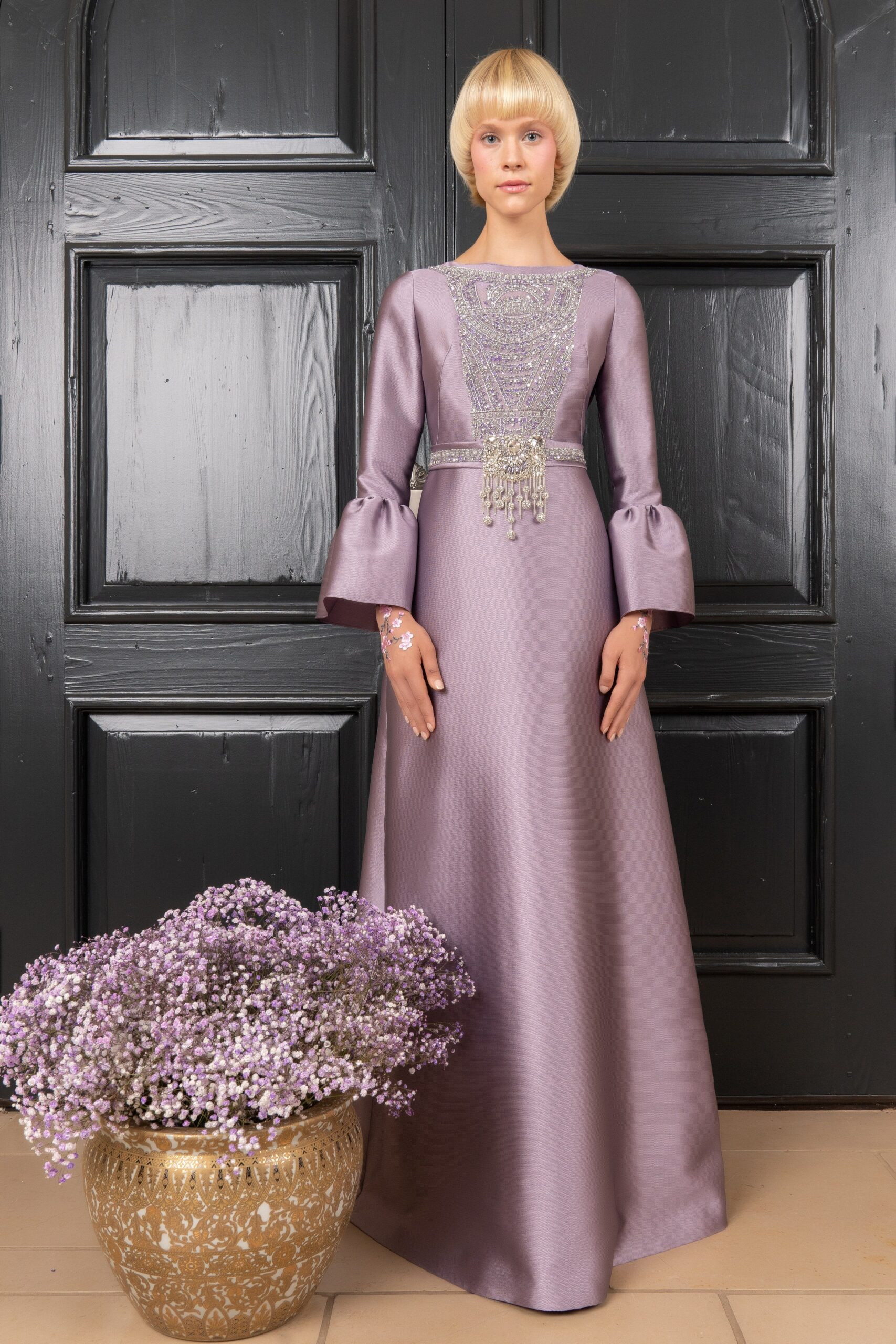 Reem Acra S/S 22 Look 8