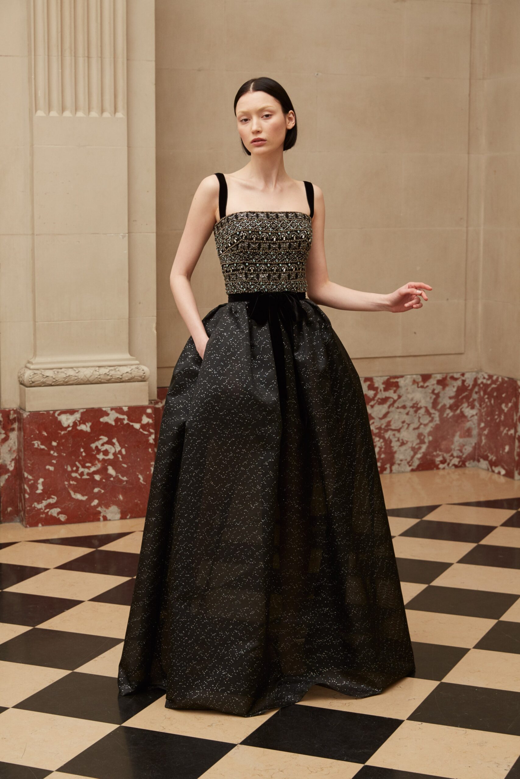 Reem Acra F/W 19 Look 8