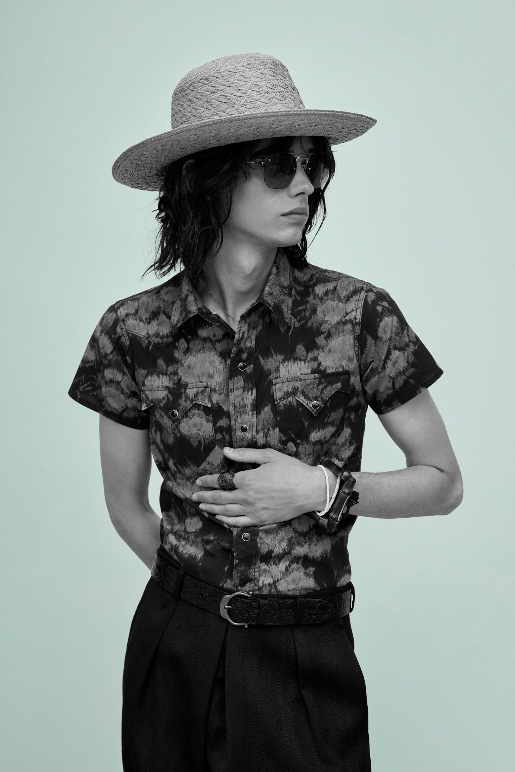 Saint Laurent S/S 21 Menswear Look 9