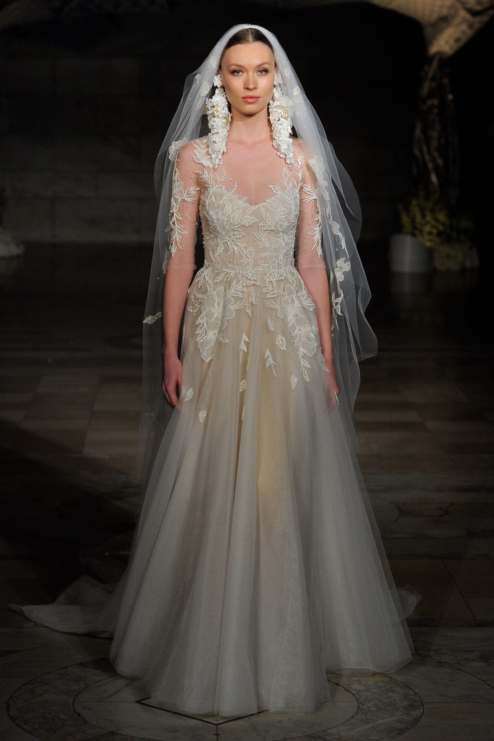 Reem Acra F/W 19 Bridal Look 9