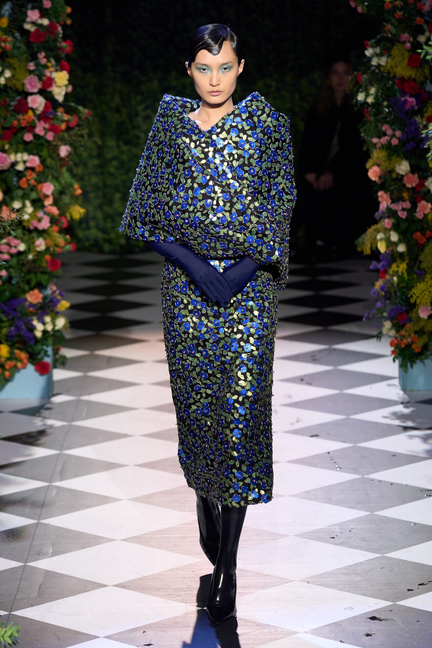 Richard Quinn F/W 23 Look 9