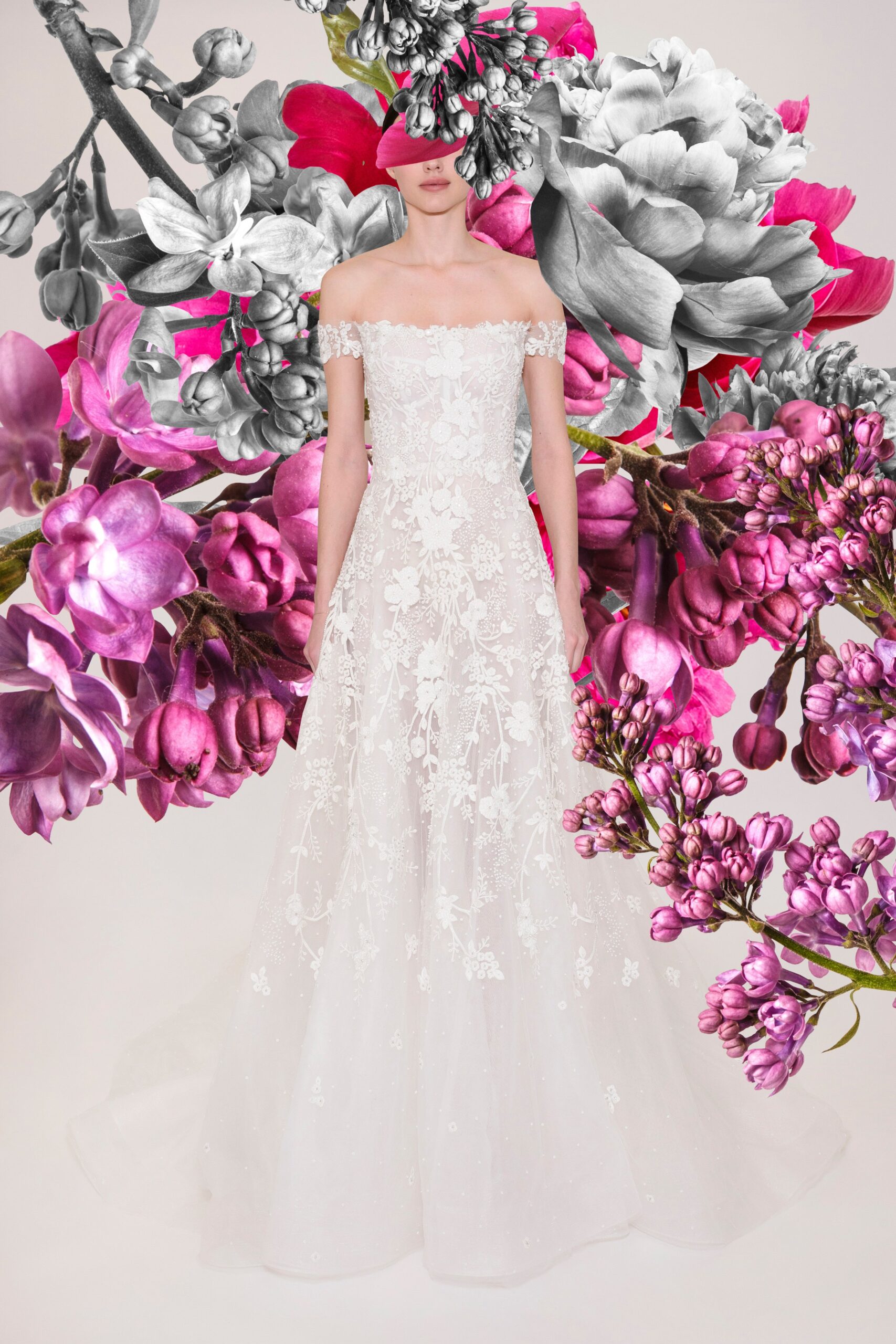 Reem Acra S/S 21 Bridal Look 10