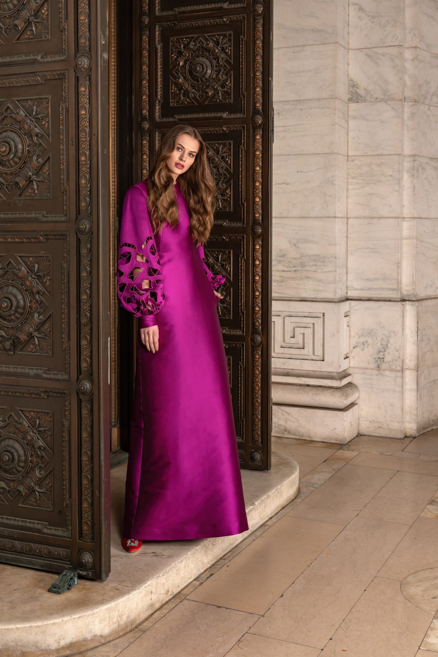 Reem Acra F/W 22 Look 10