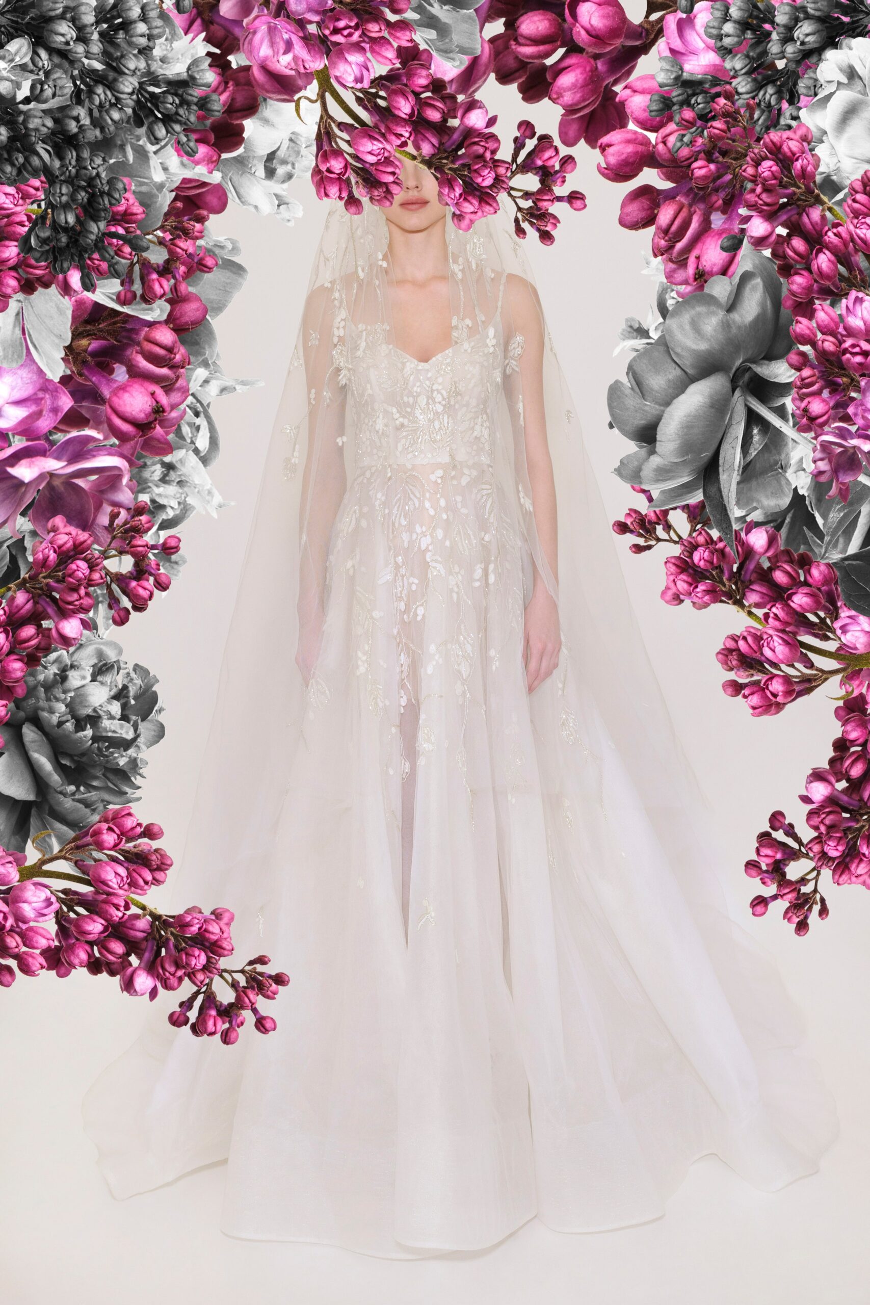 Reem Acra S/S 21 Bridal Look 11