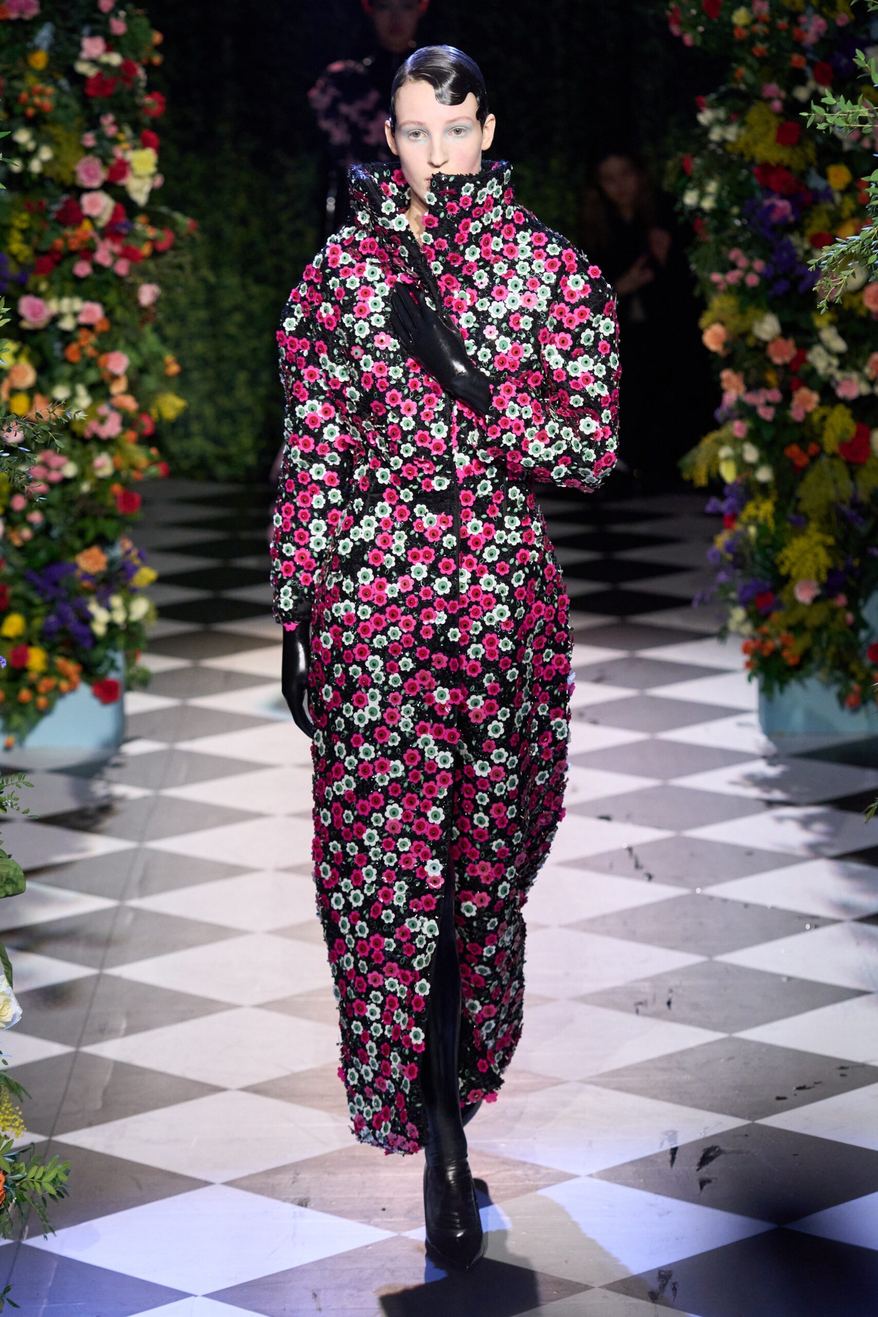 Richard Quinn F/W 23 Look 12