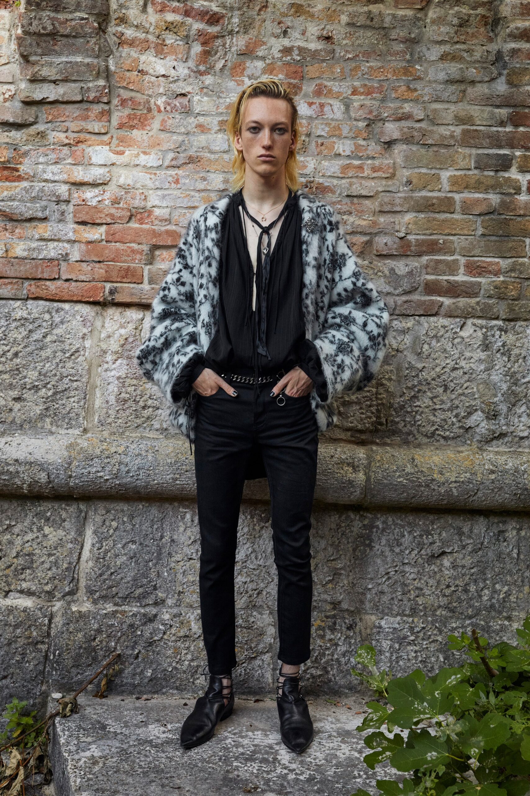 Saint Laurent S/S 22 Menswear Look 13