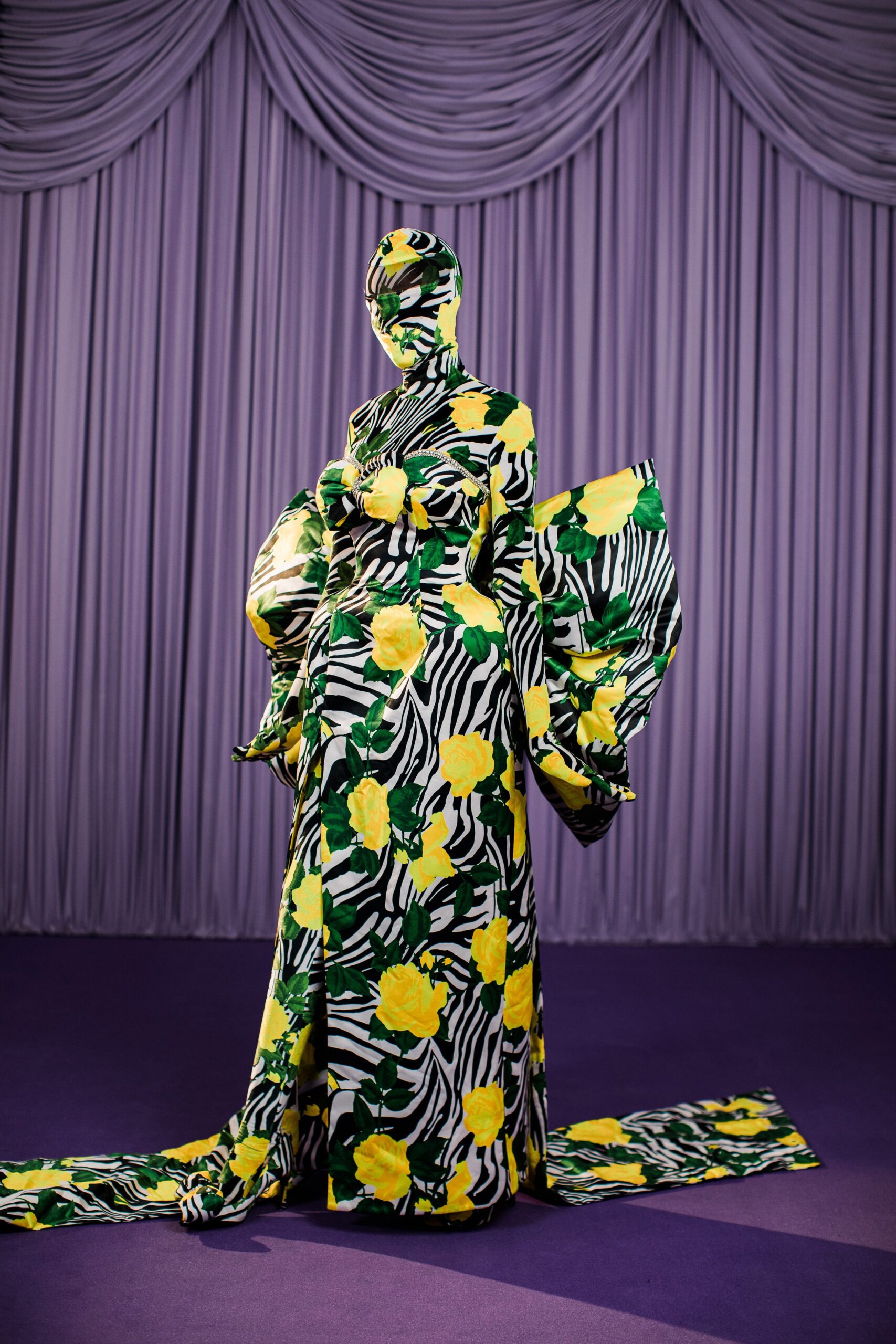 Richard Quinn F/W 21 Look 14