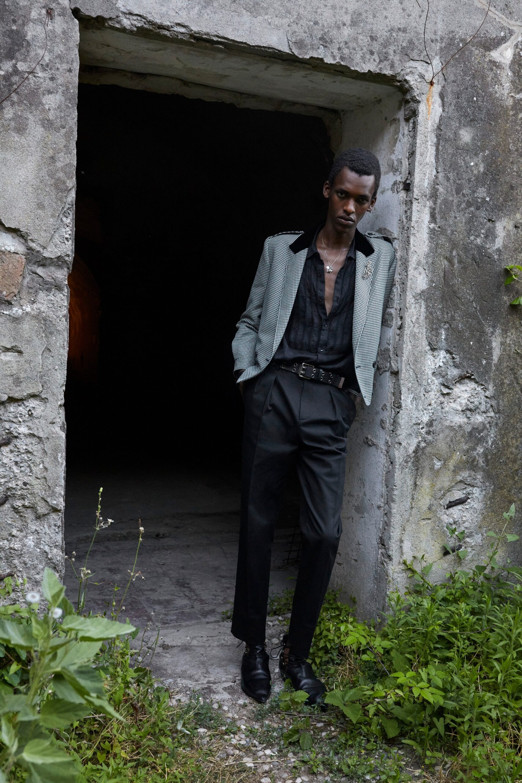 Saint Laurent S/S 22 Menswear Look 14