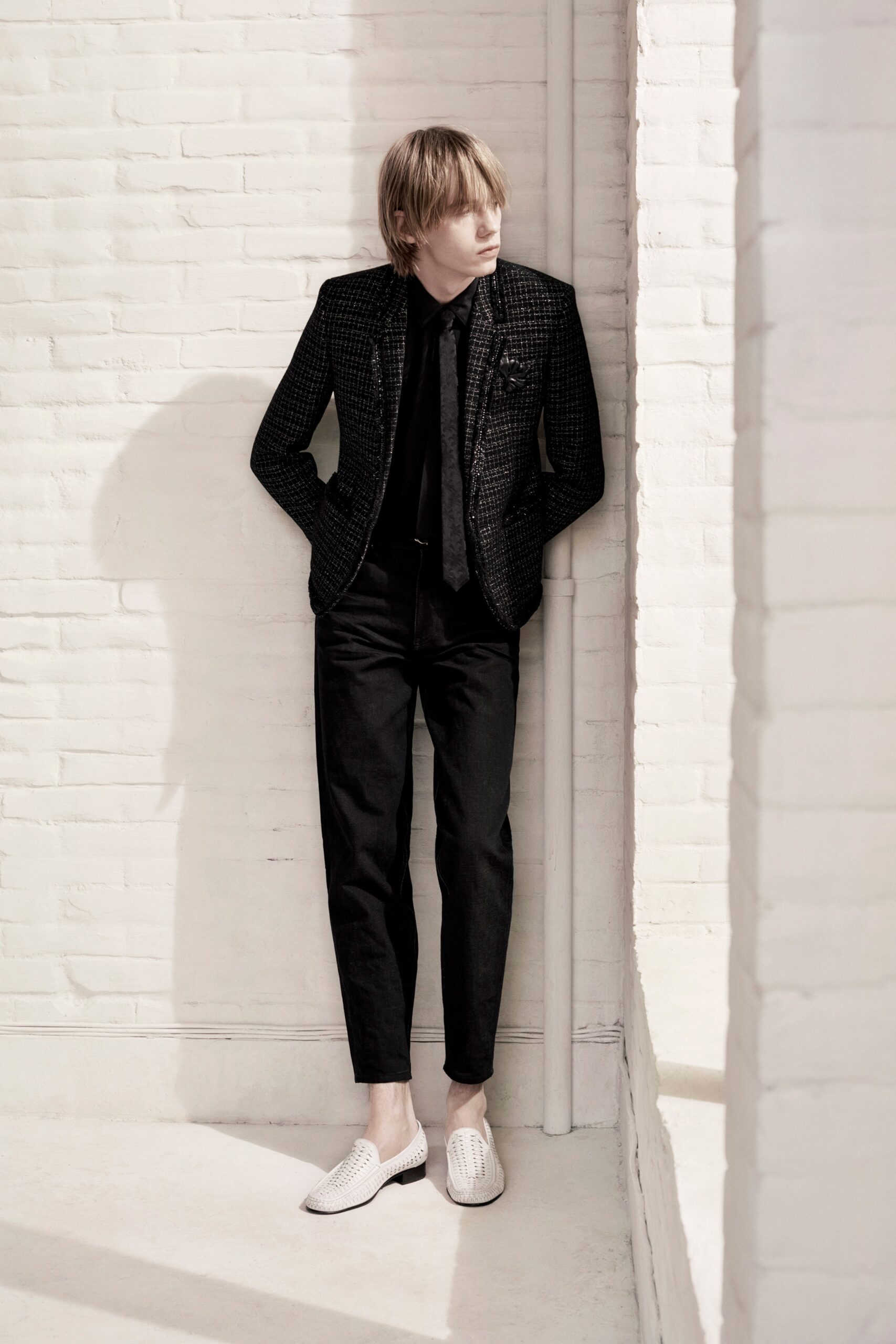 Saint Laurent S/S 21 Menswear Look 15