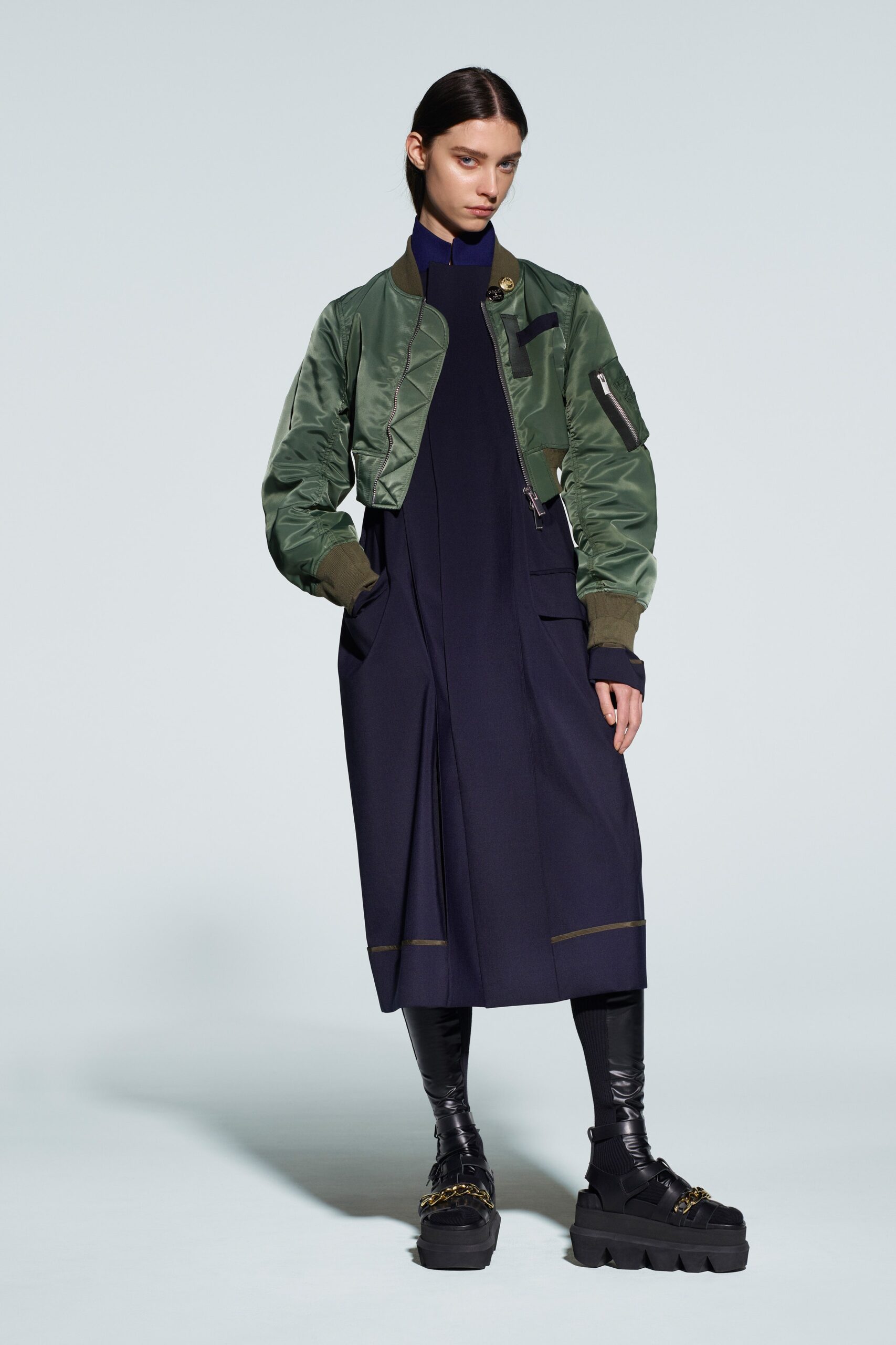 Sacai F/W 21 Look 16