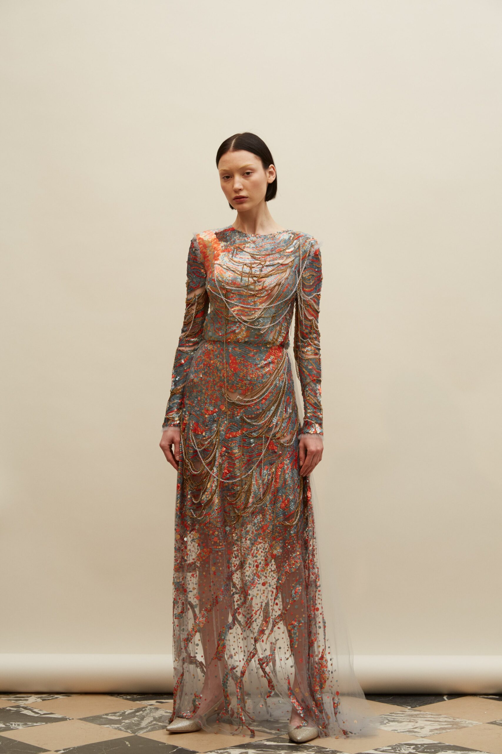Reem Acra F/W 19 Look 16