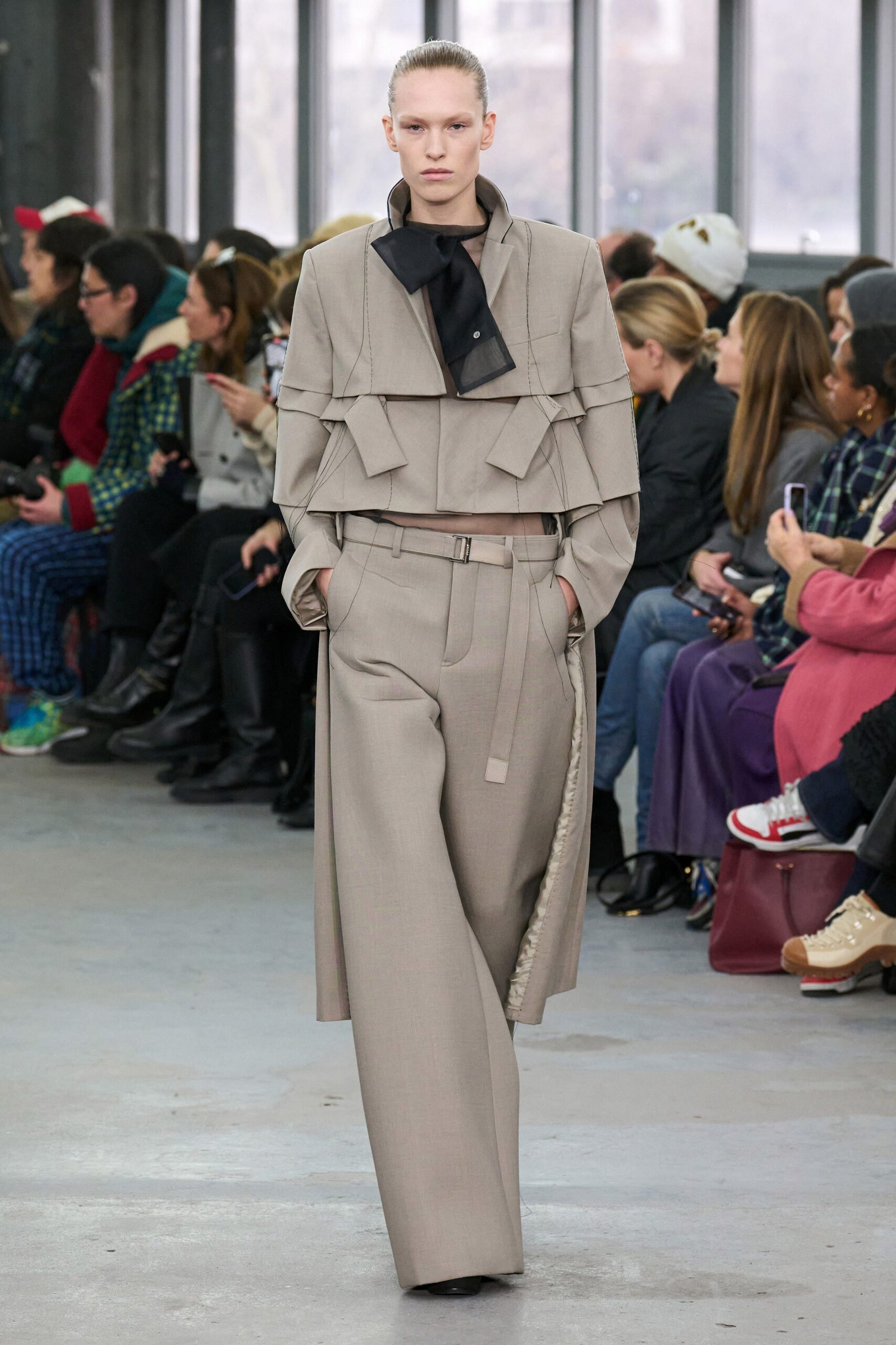 Sacai F/W 23 Look 16
