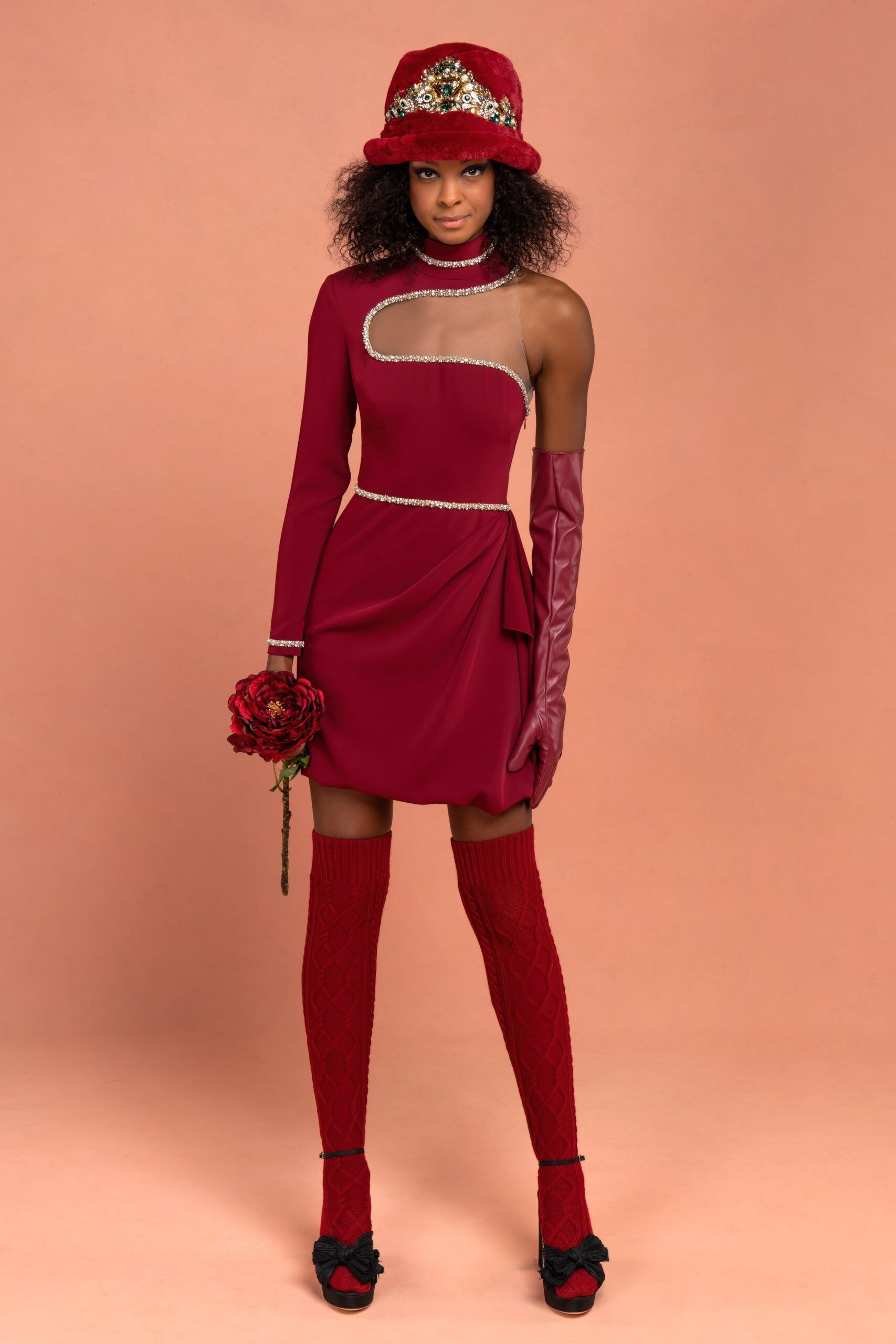 Reem Acra F/W 22 Look 17
