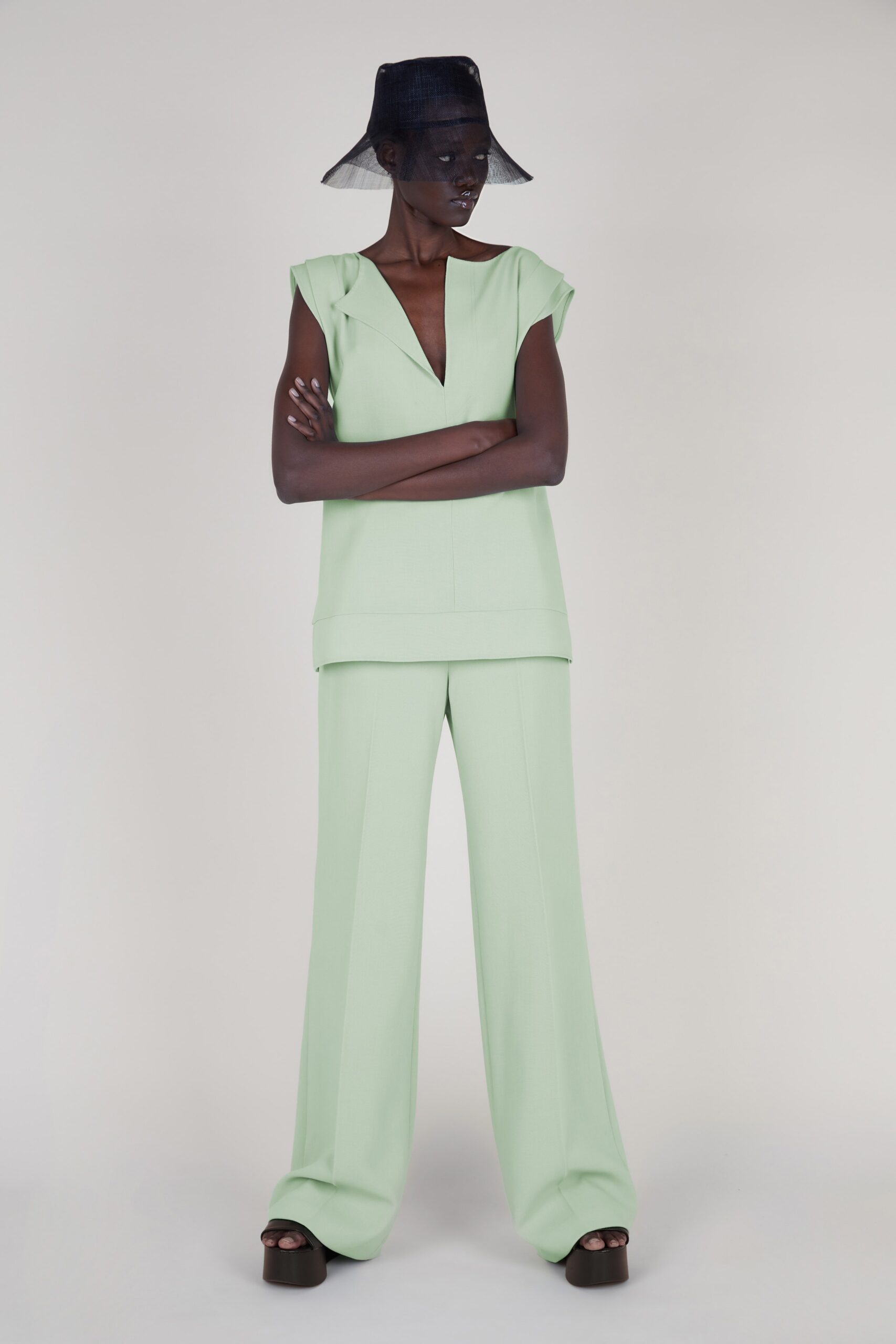 Roland Mouret S/S 22 Look 16