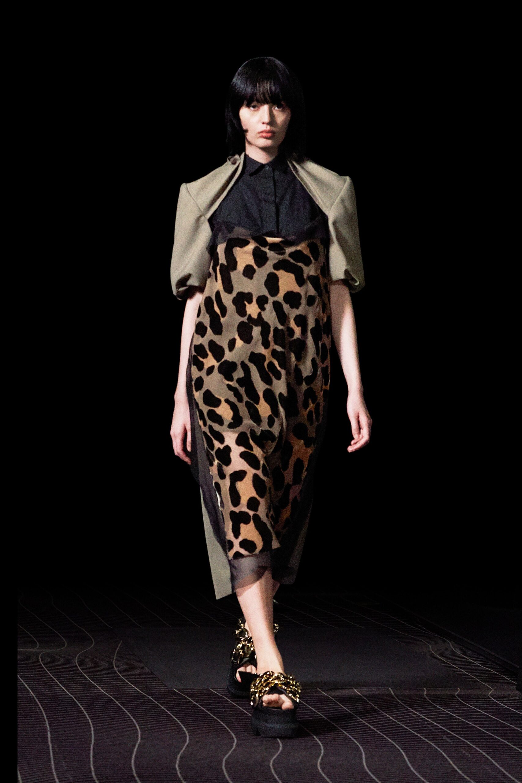 Sacai S/S 22 Look 17