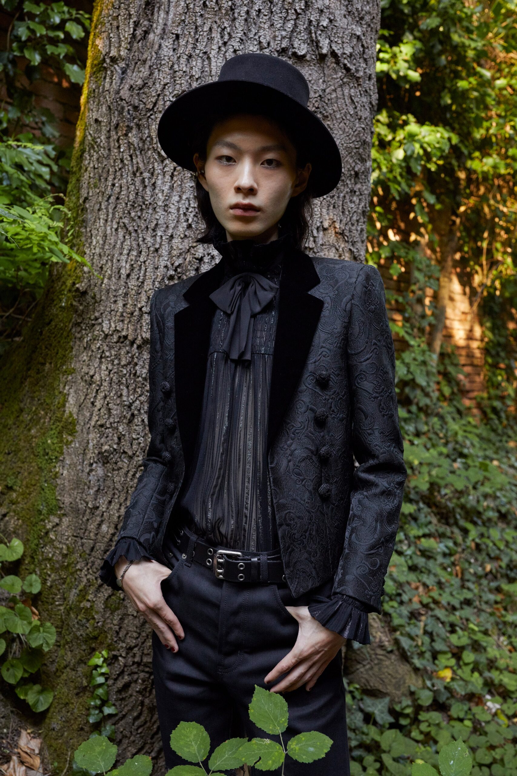 Saint Laurent S/S 22 Menswear Look 17