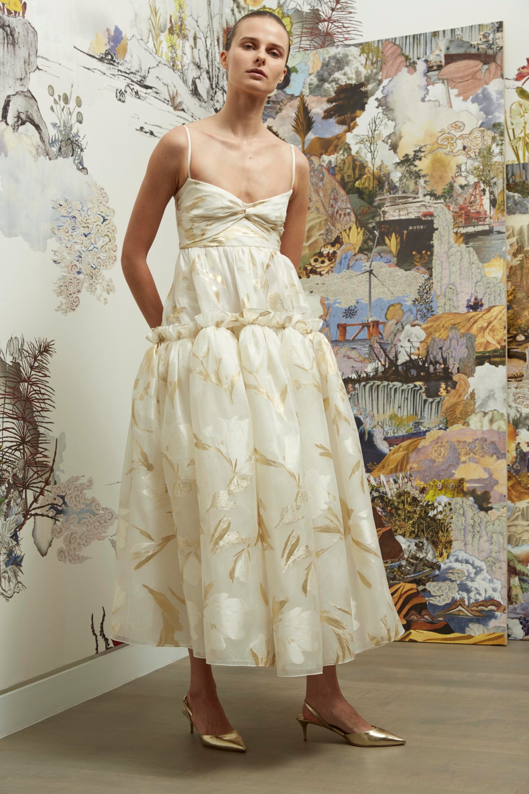 Reem Acra S/S 19 Look 17