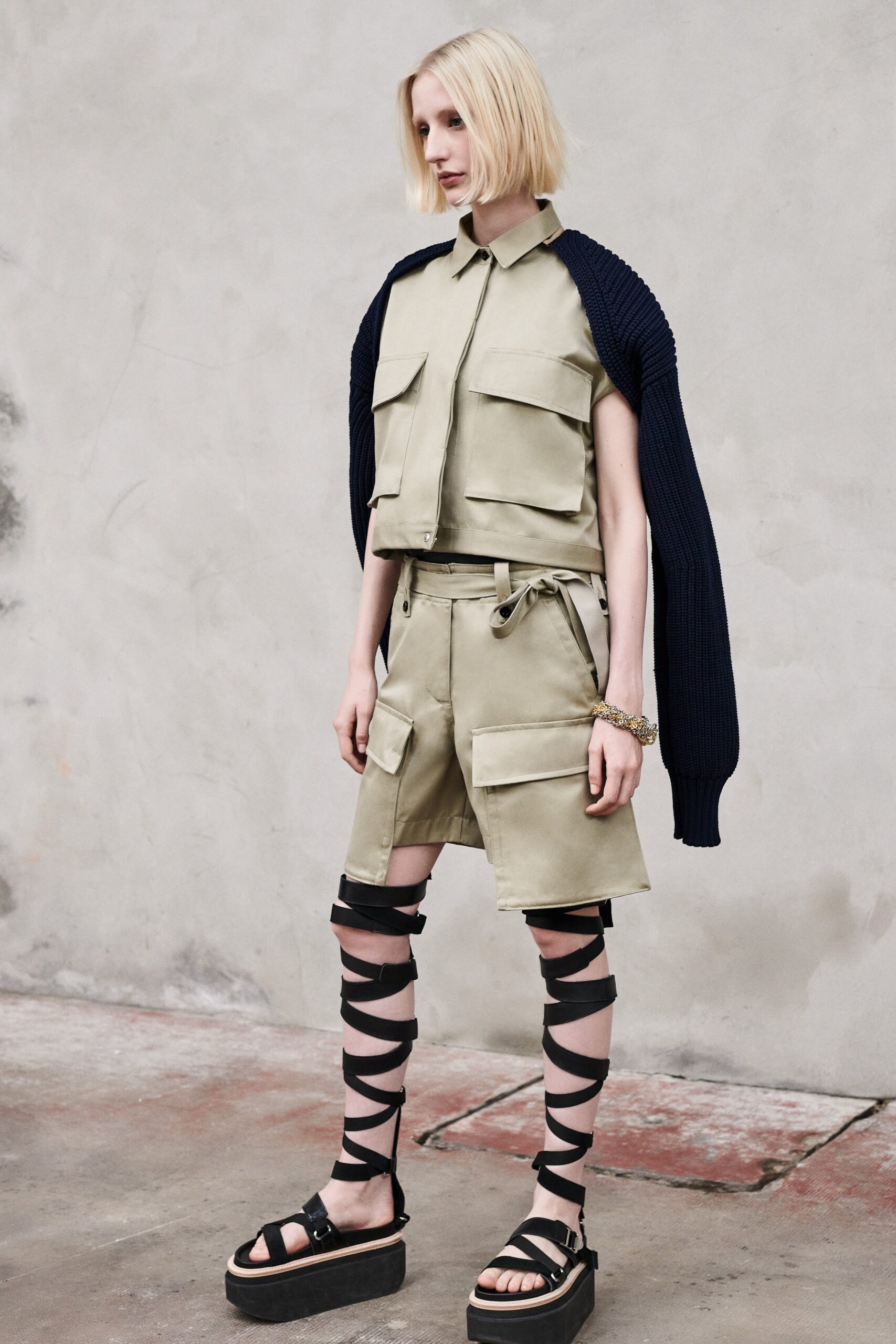 Sacai Resort 23 Look 17