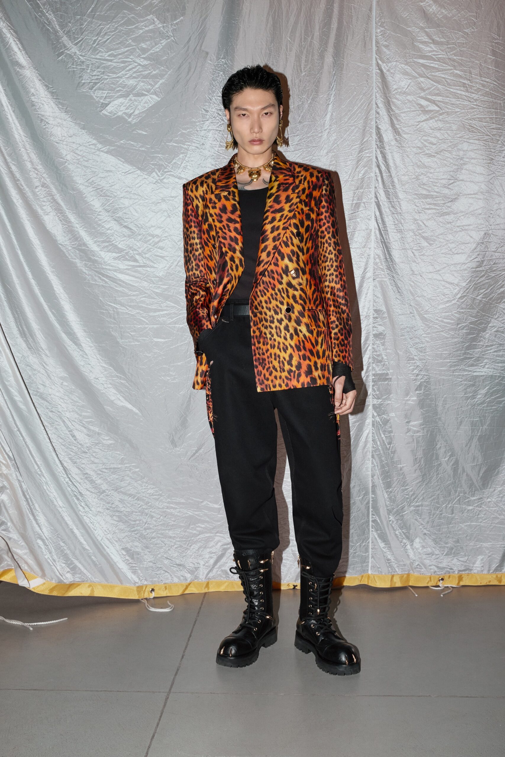 Roberto Cavalli S/S 22 Menswear Look 16
