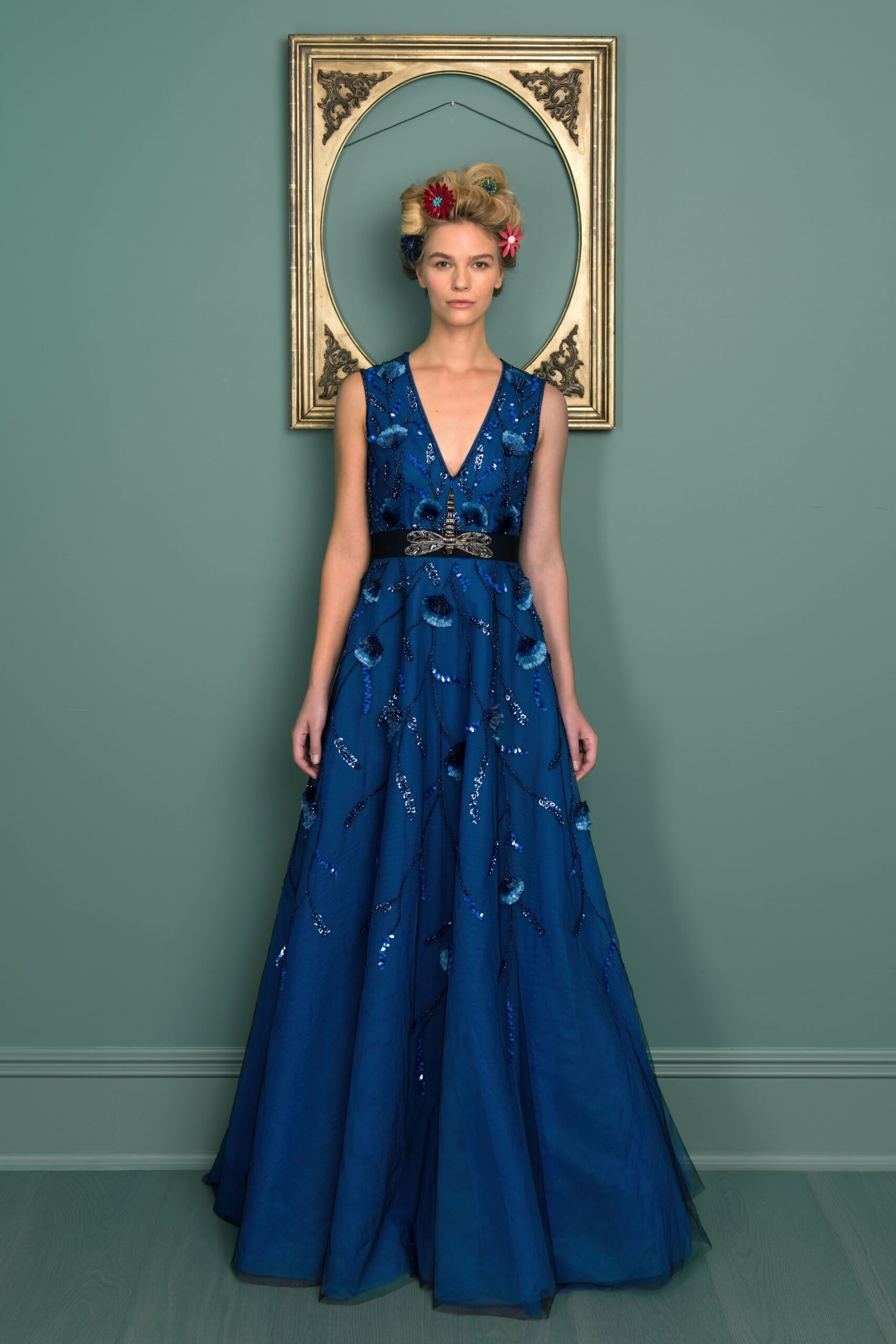Reem Acra F/W 23 Look 18