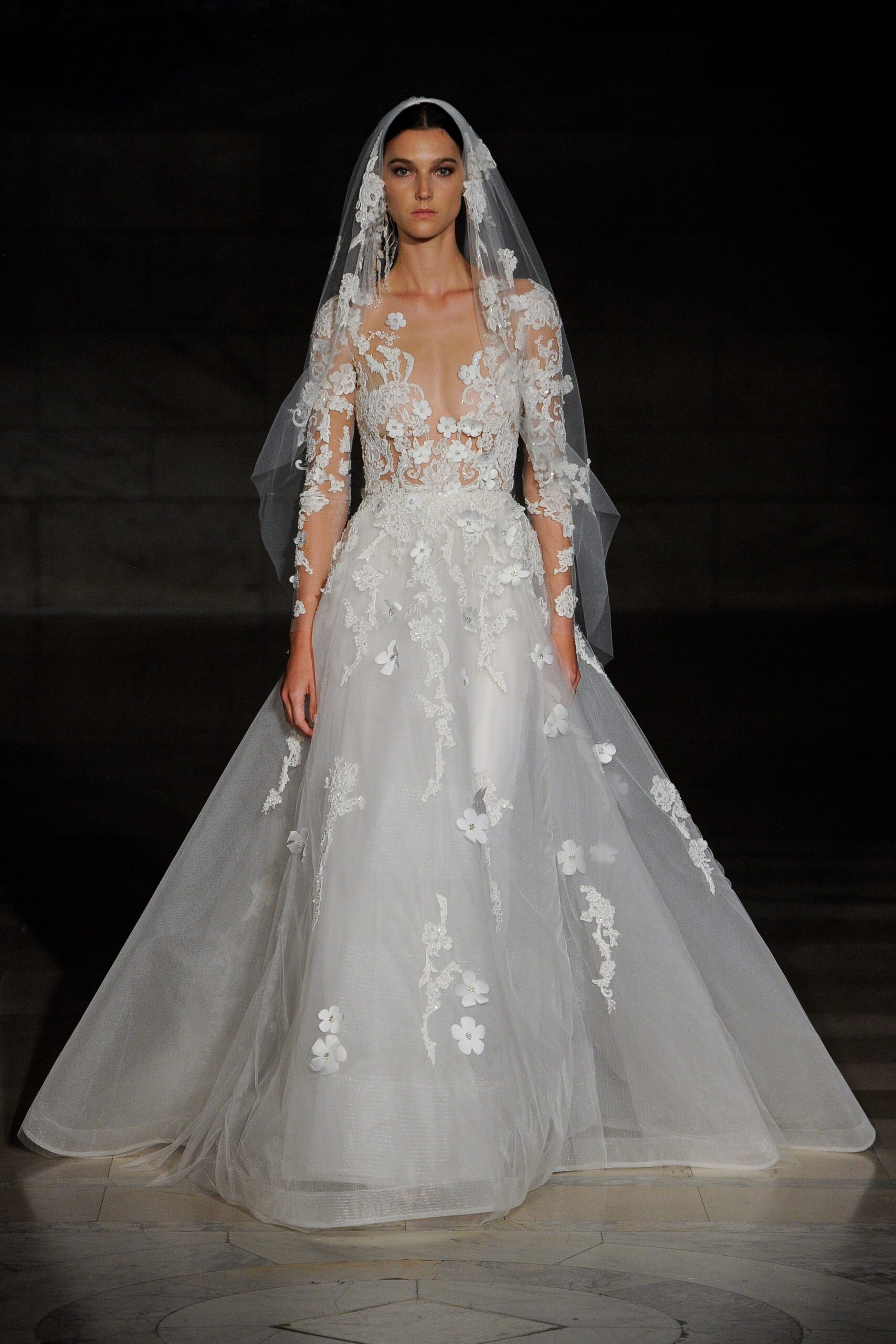 Reem Acra F/W 19 Bridal Look 18