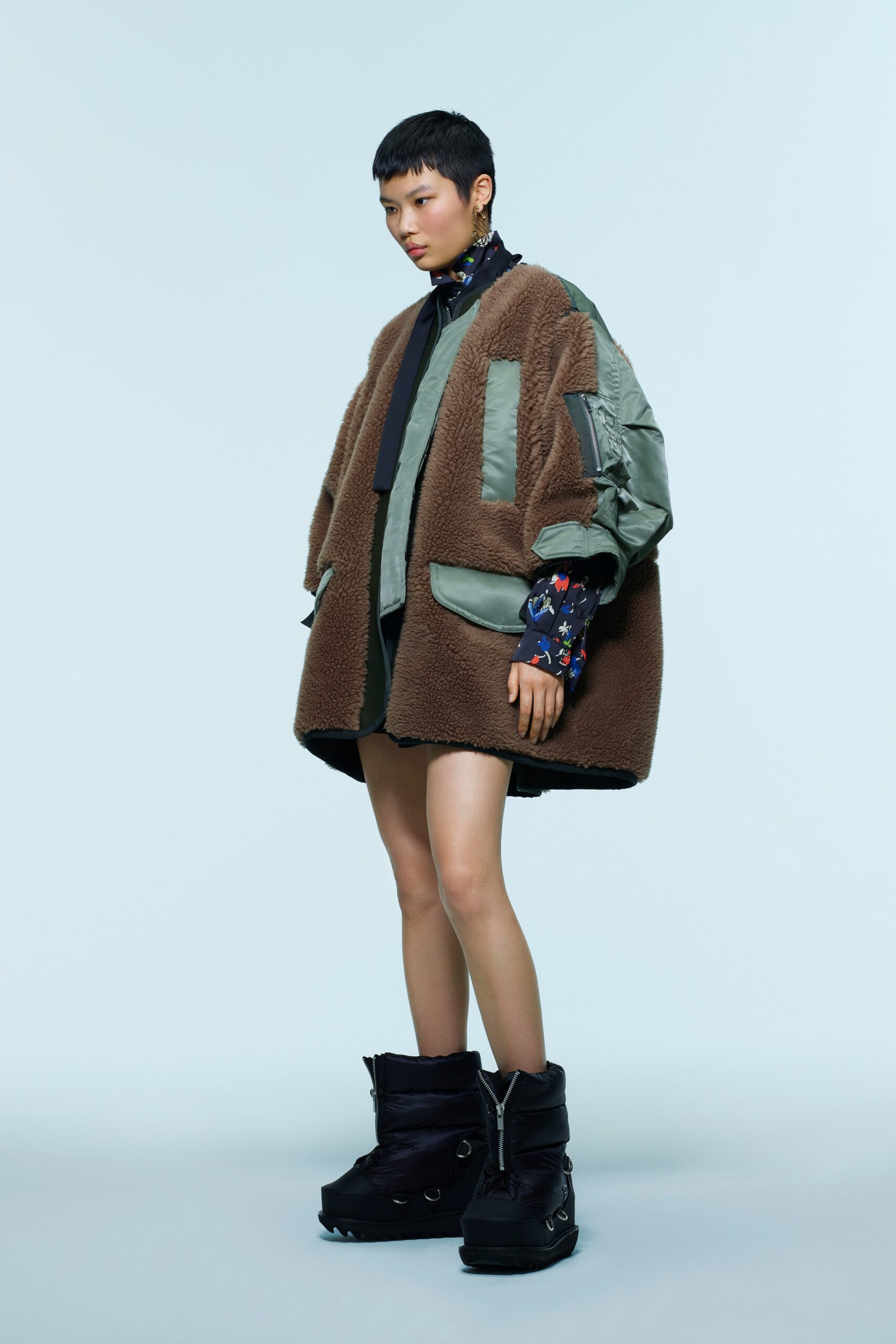 Sacai F/W 22 Look 18