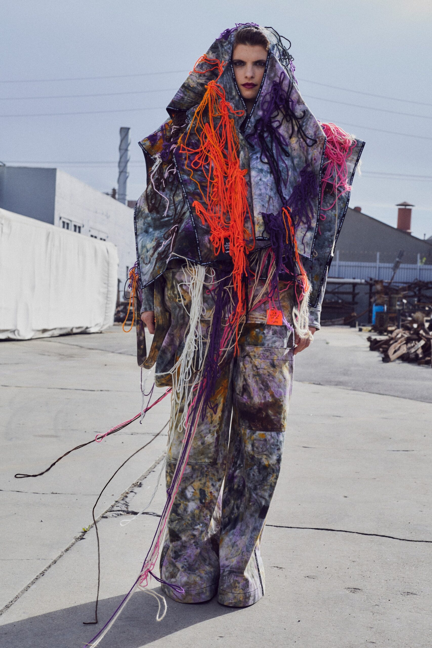S.R. Studio. LA. CA. S/S 21 Couture Look 19