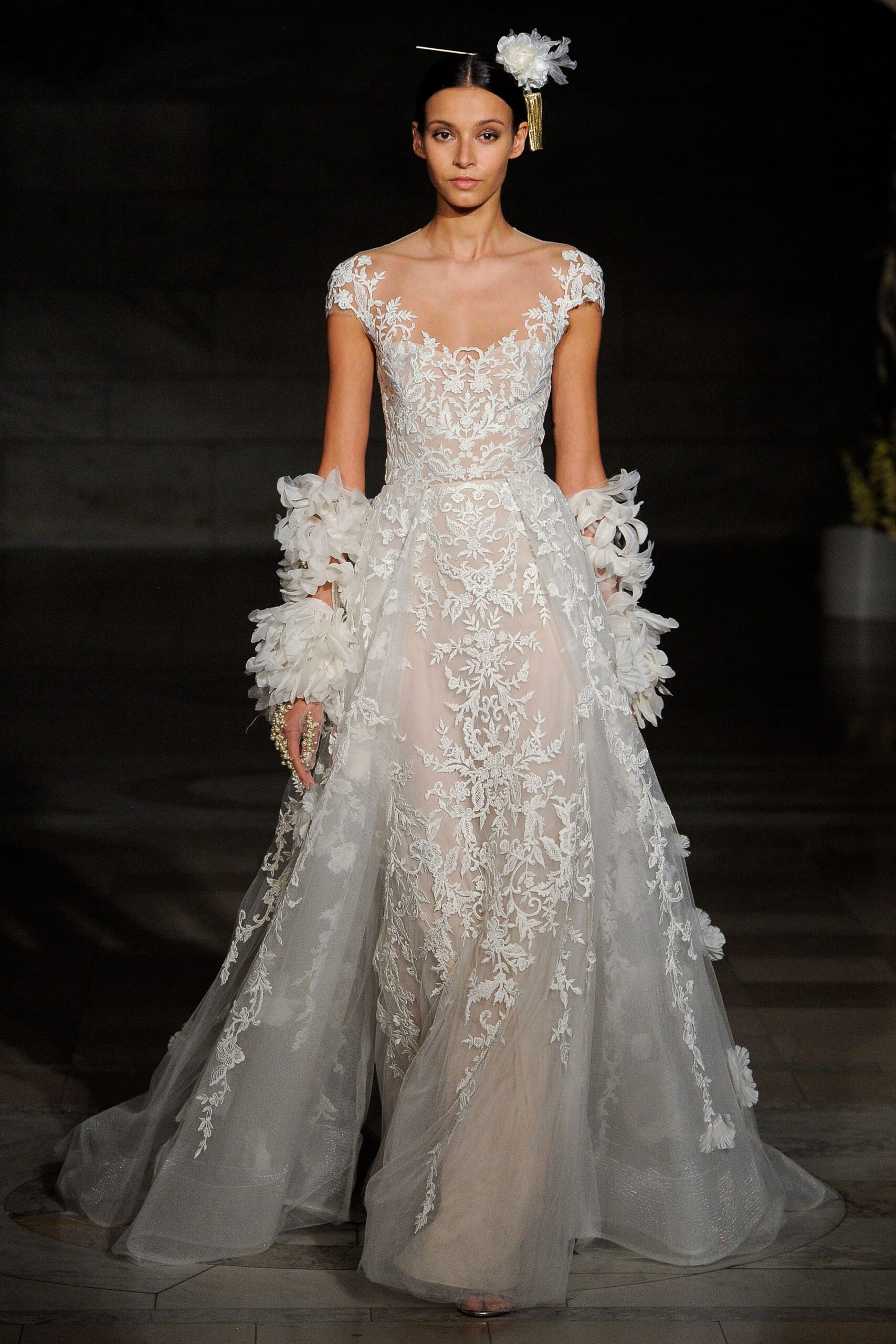 Reem Acra F/W 19 Bridal Look 19