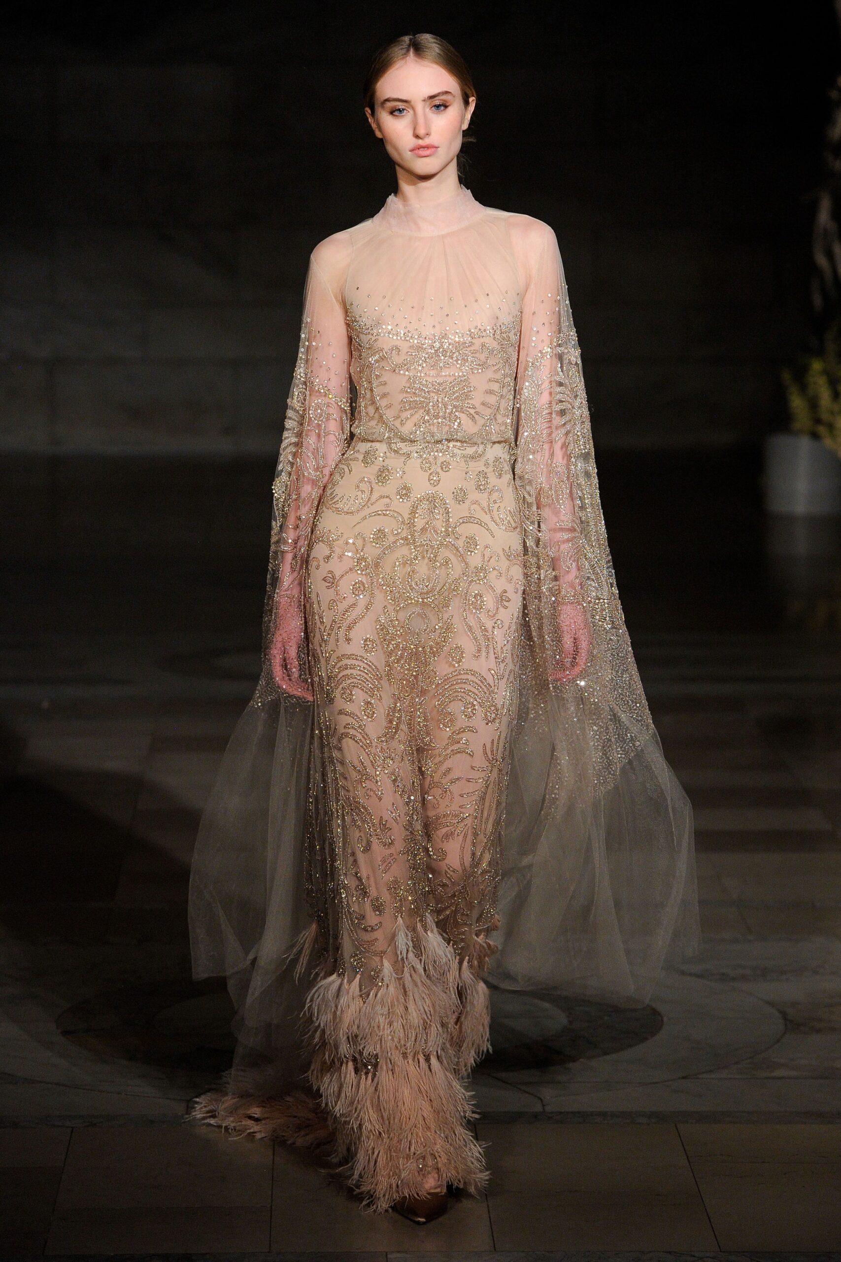 Reem Acra F/W 19 Bridal Look 20