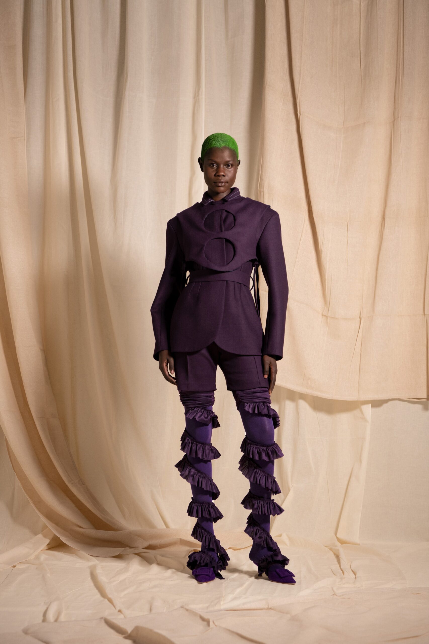 Richard Malone F/W 22 Look 20