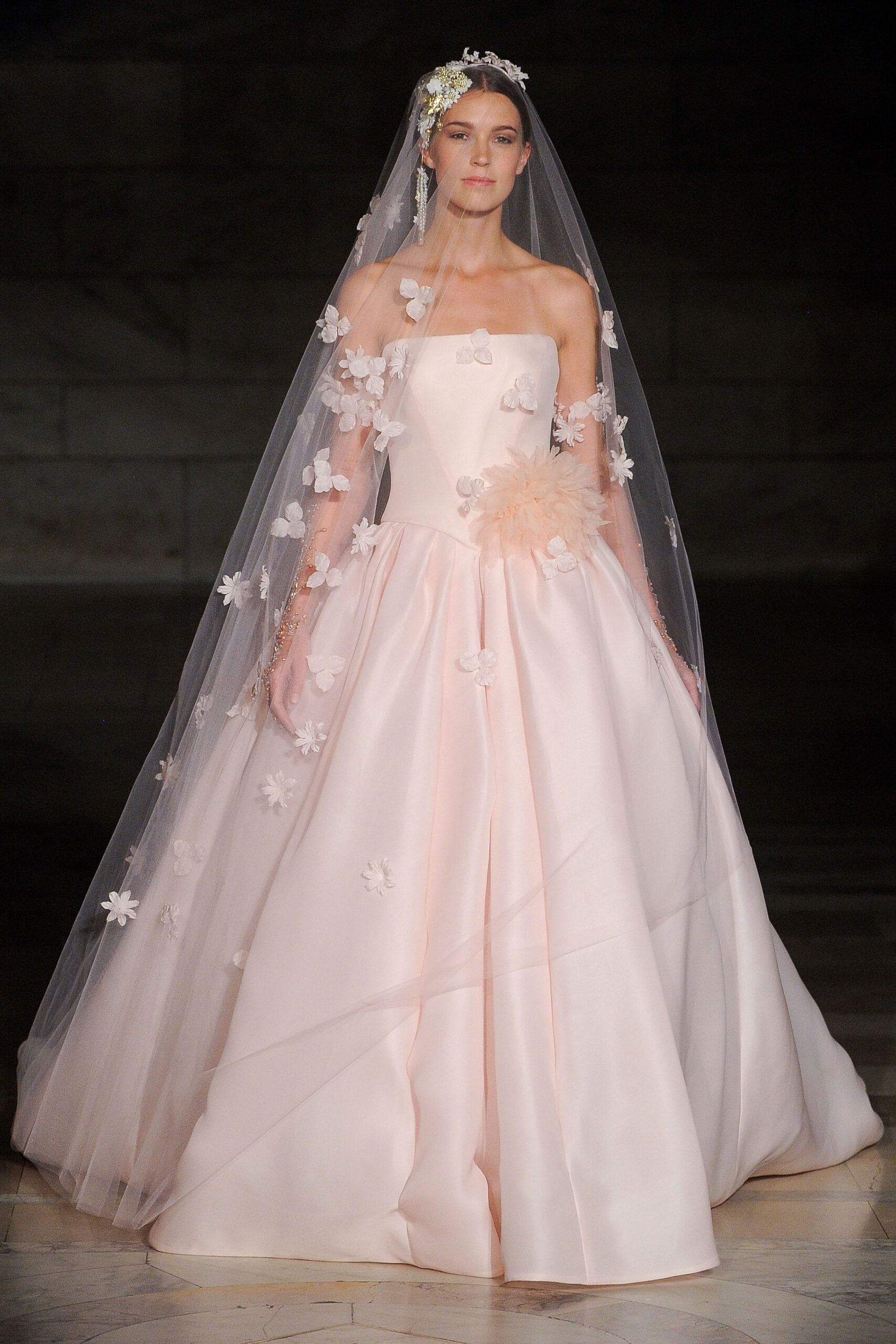 Reem Acra F/W 19 Bridal Look 21