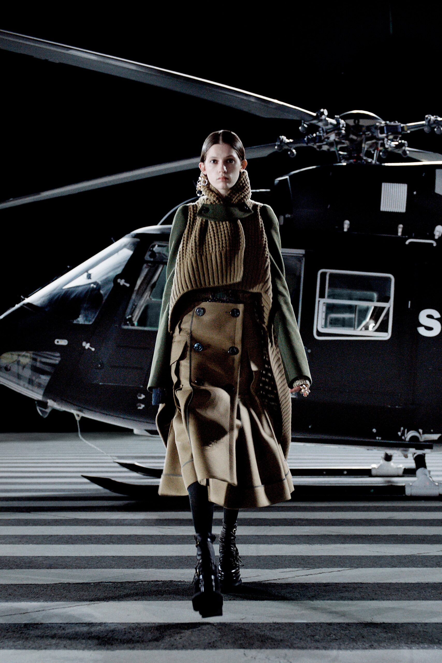 Sacai F/W 21 Look 22