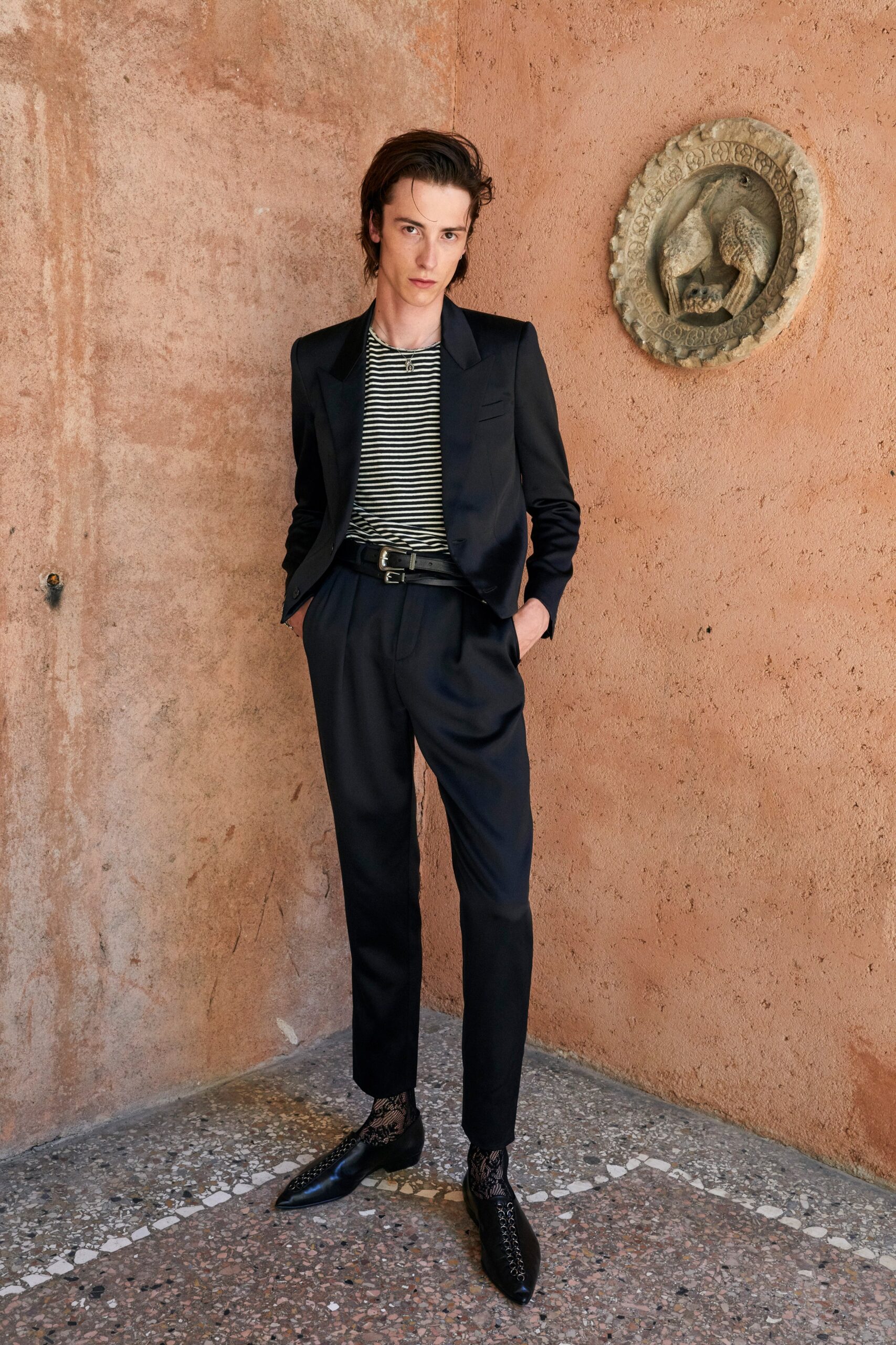 Saint Laurent S/S 22 Menswear Look 22
