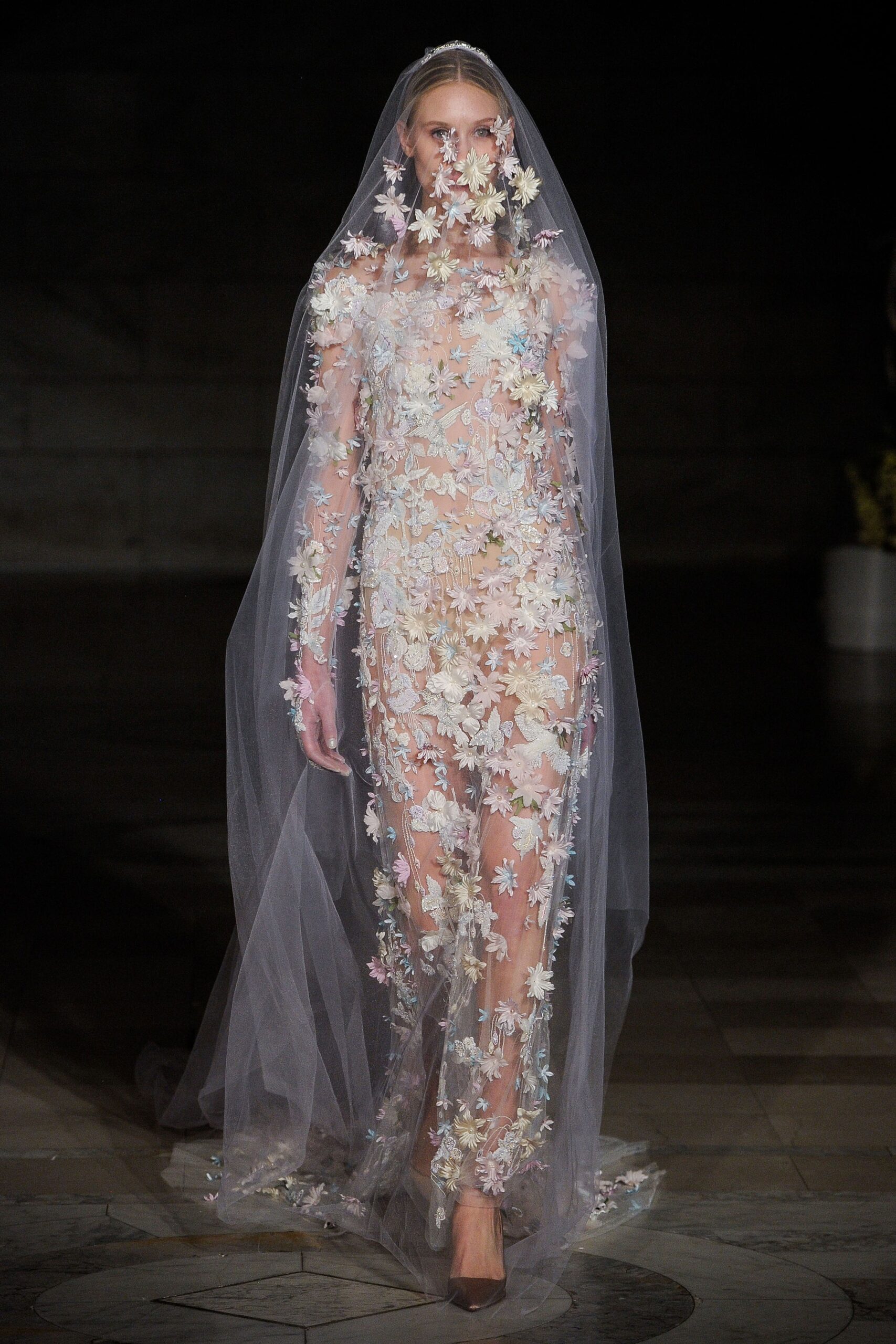 Reem Acra F/W 19 Bridal Look 22