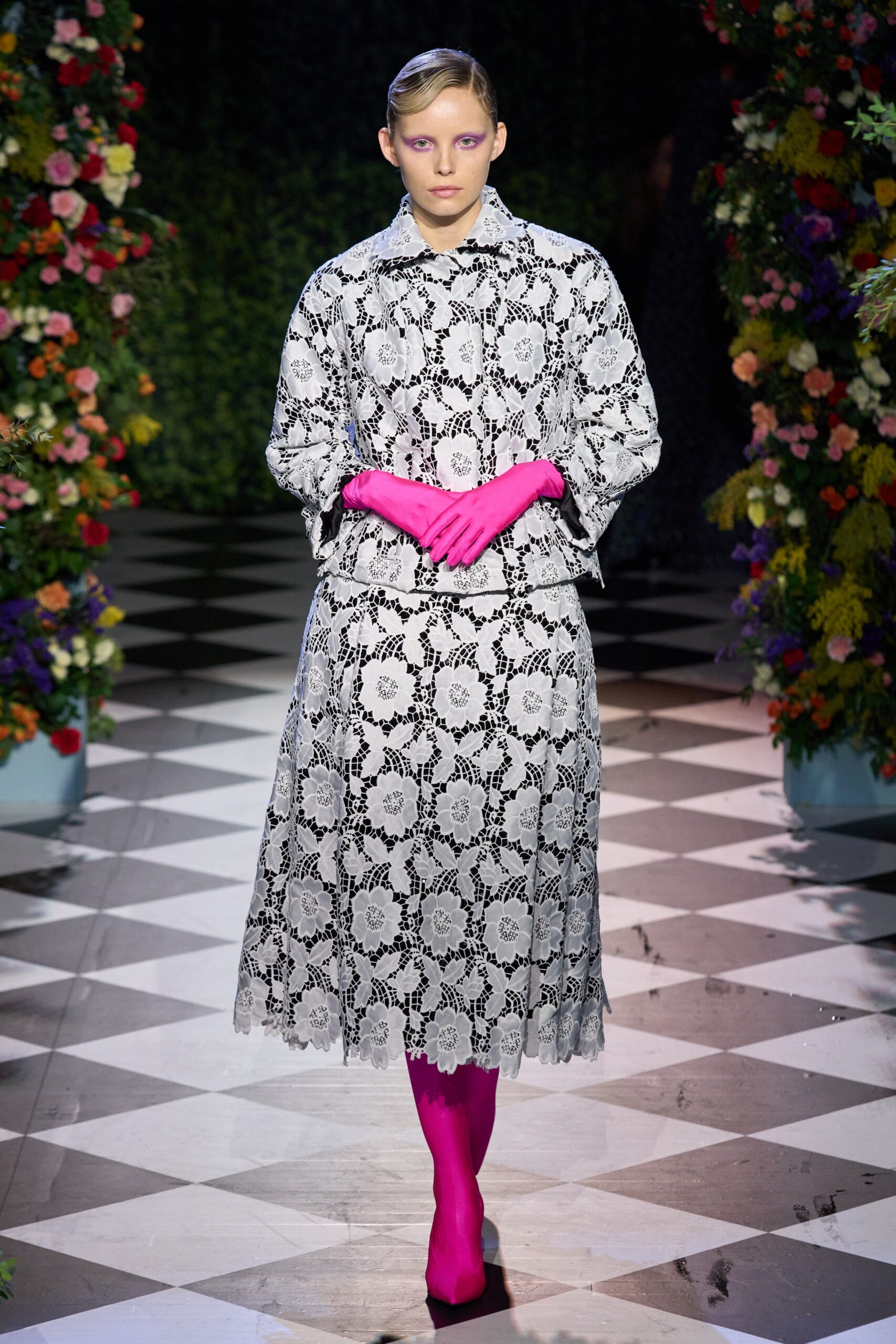 Richard Quinn F/W 23 Look 22