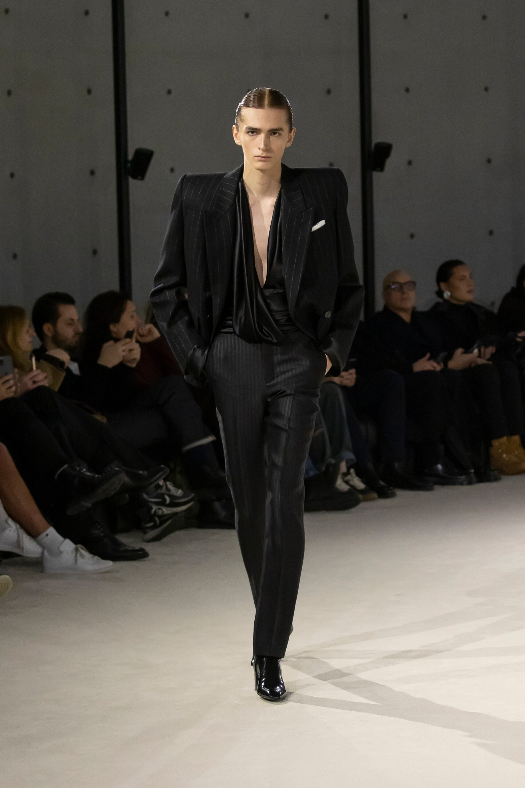 Saint Laurent F/W 23 Menswear Look 23
