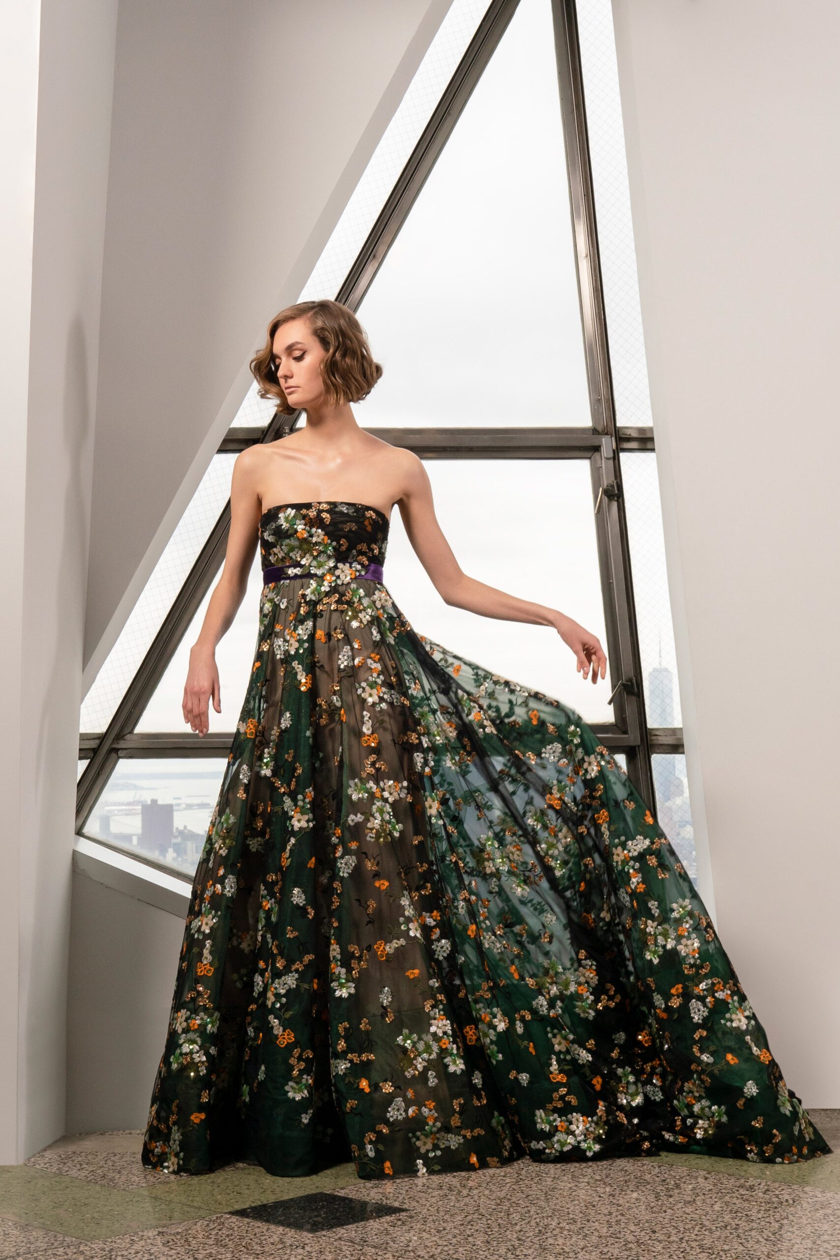 Reem Acra F/W 21 Look 24