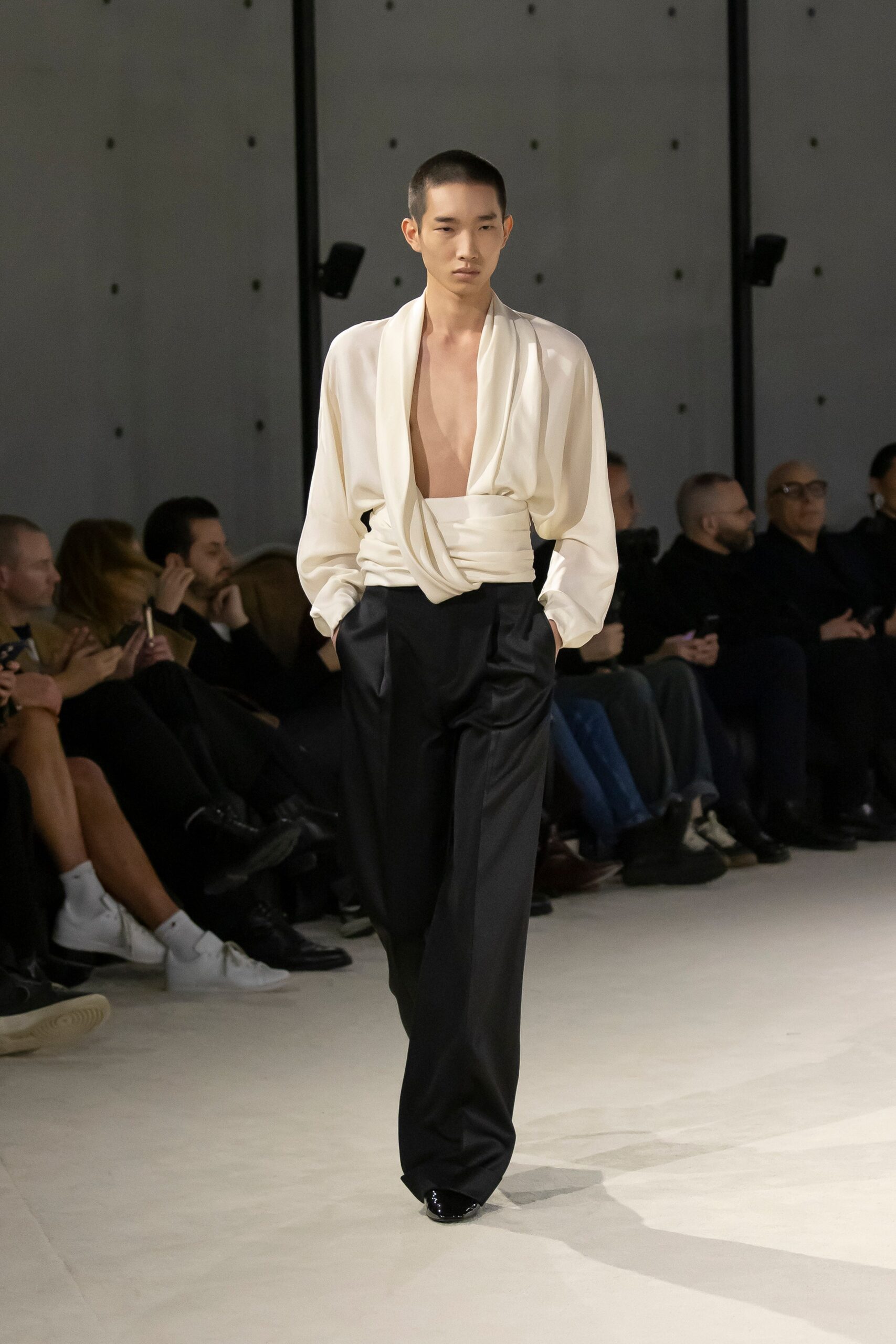 Saint Laurent F/W 23 Menswear Look 24