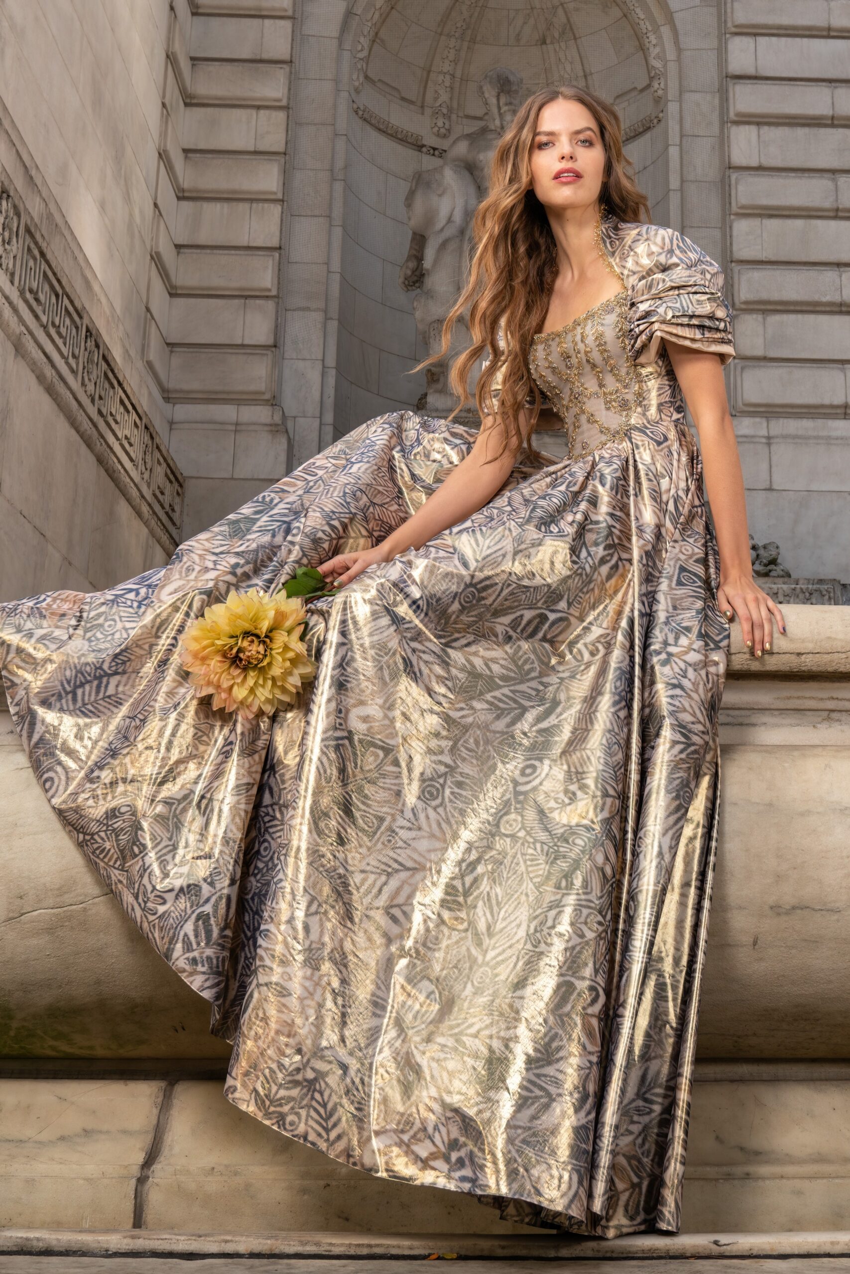Reem Acra F/W 22 Look 25