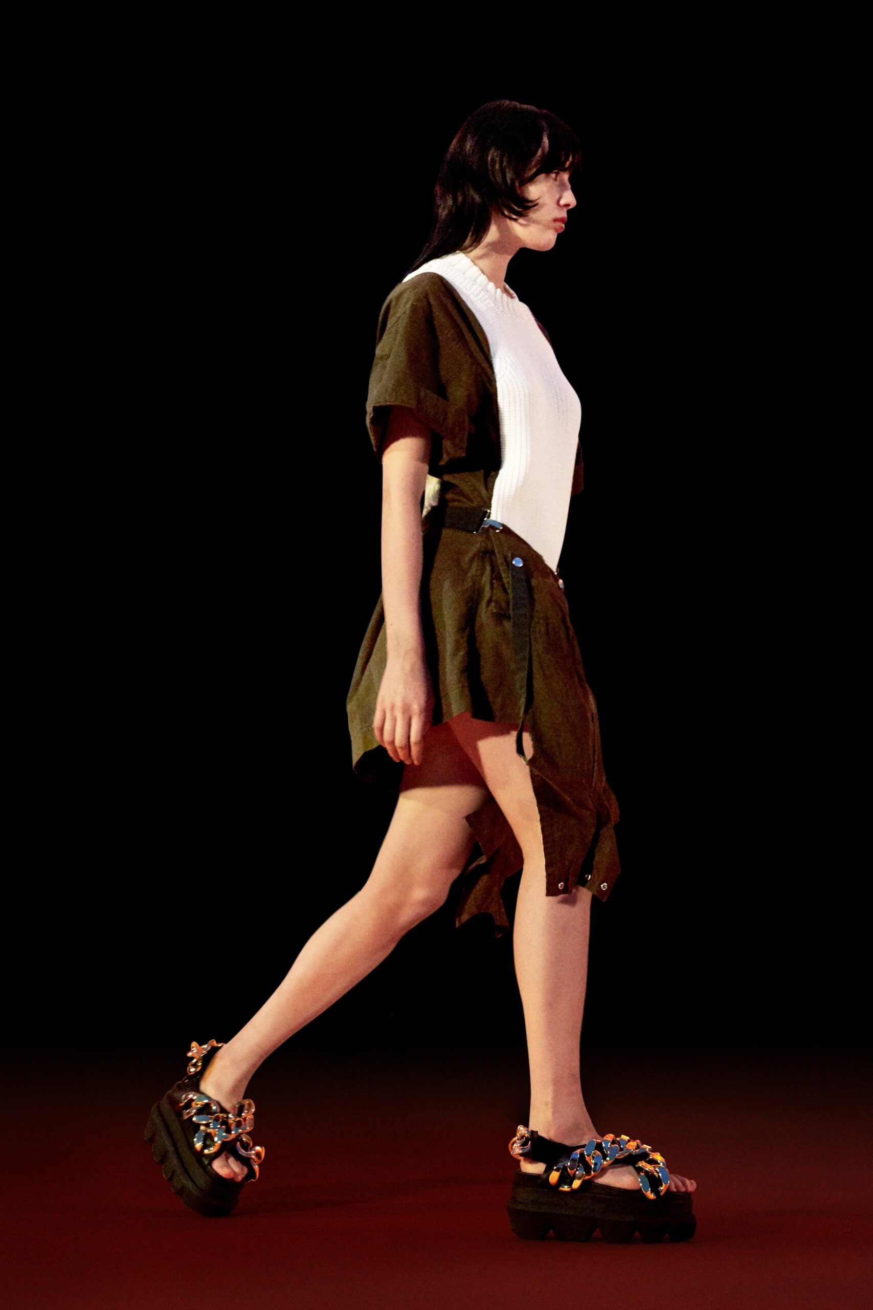 Sacai S/S 22 Look 25