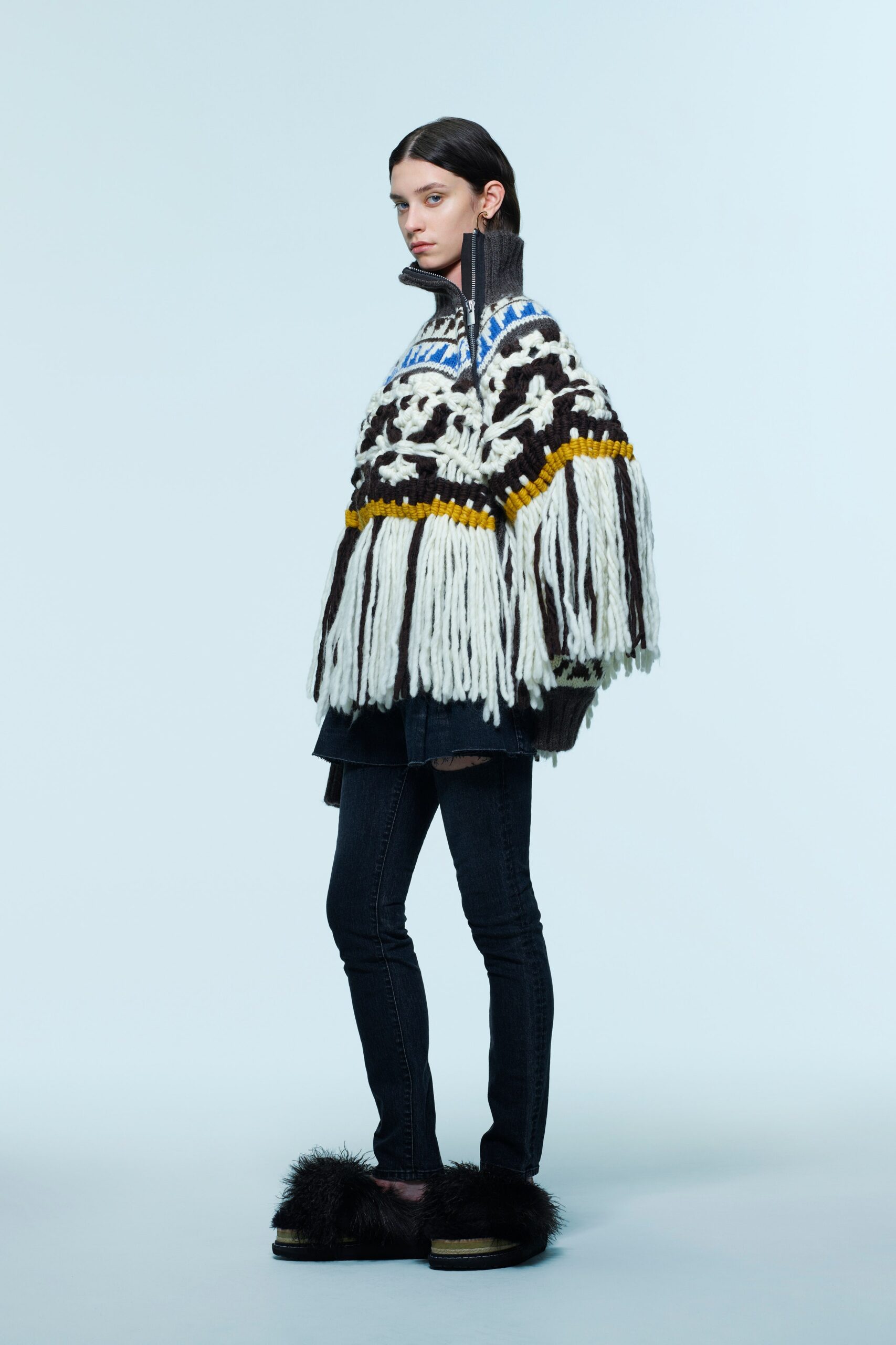 Sacai F/W 22 Look 25