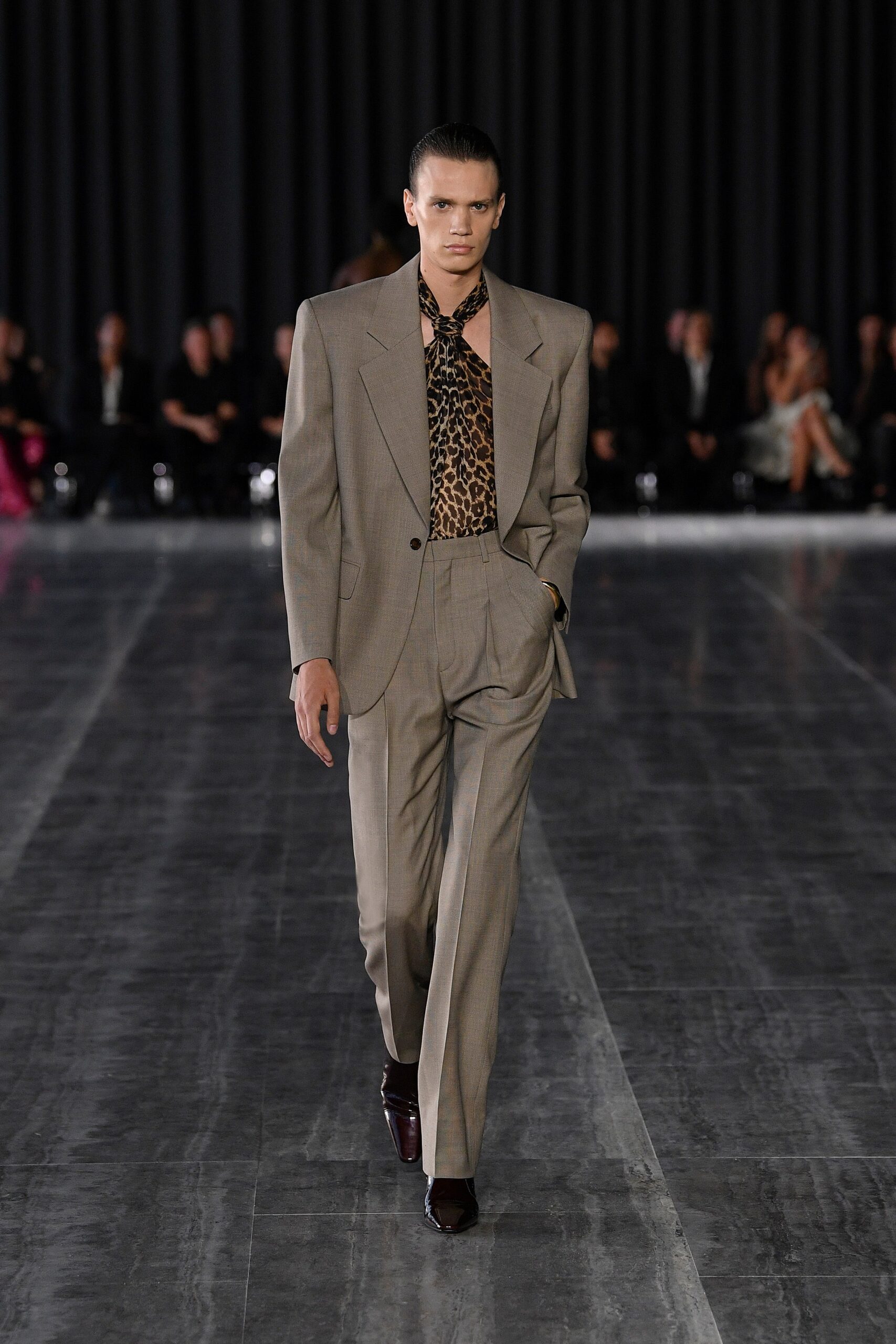 Saint Laurent S/S 24 Menswear Look 27