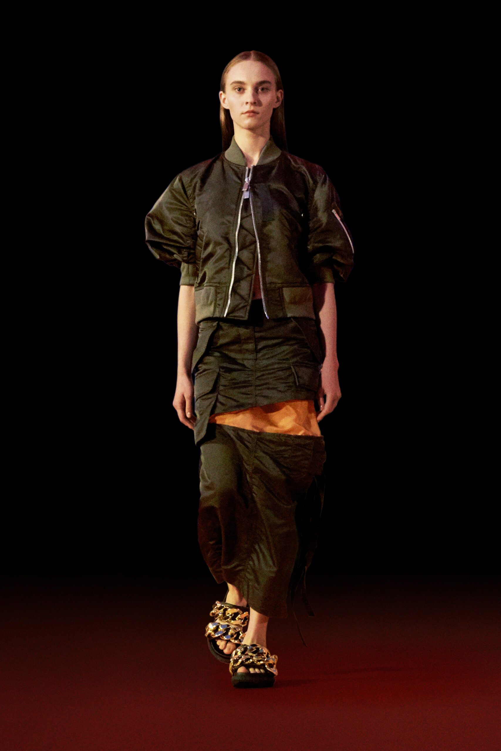 Sacai S/S 22 Look 28