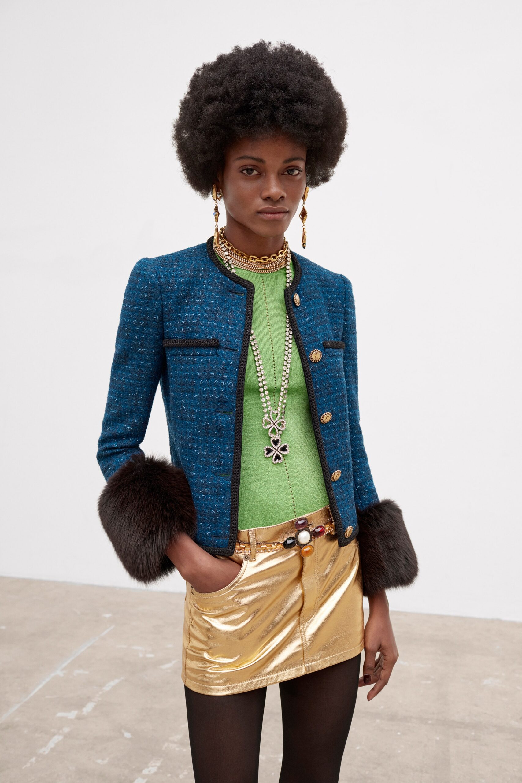 Saint Laurent F/W 21 Look 28