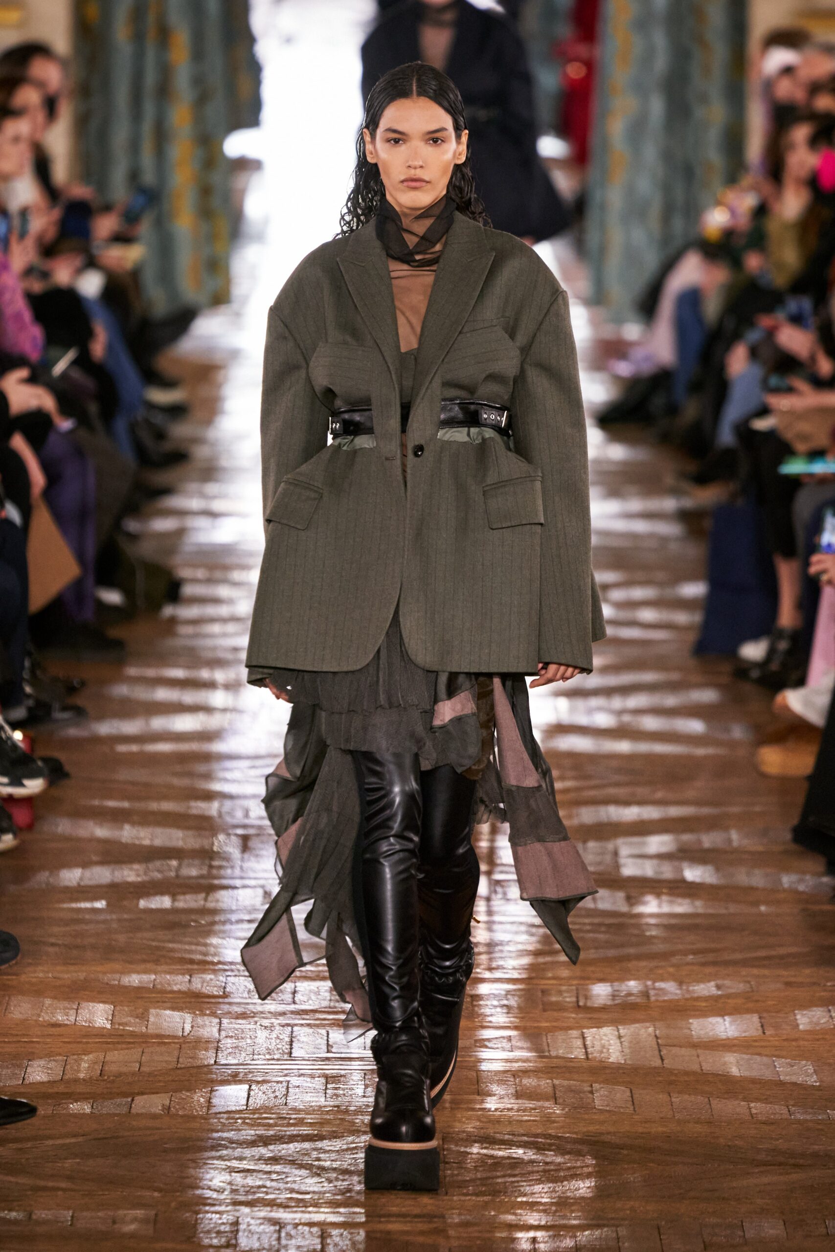Sacai F/W 22 Look 28