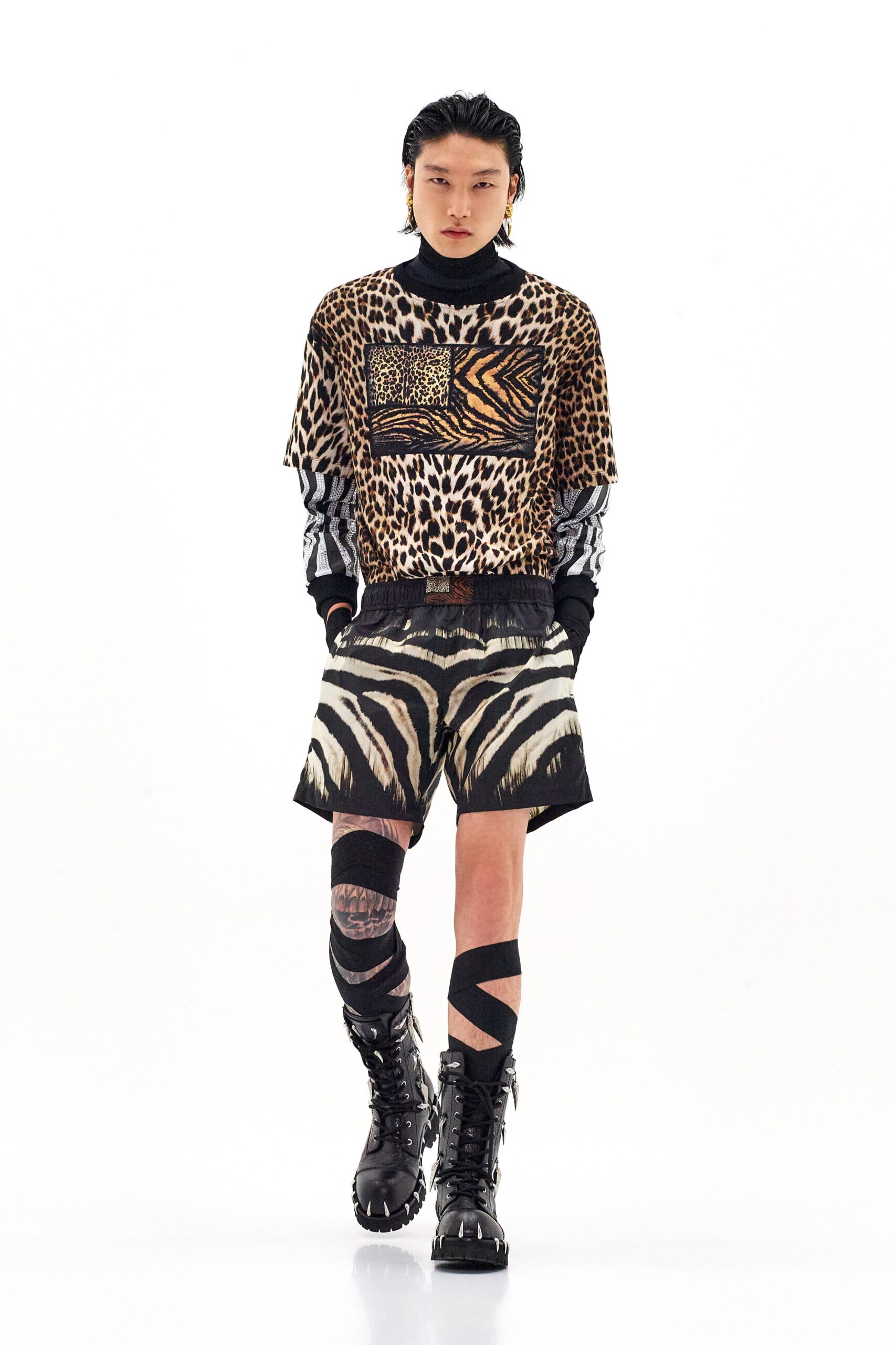 Roberto Cavalli S/S 22 Menswear Look 26